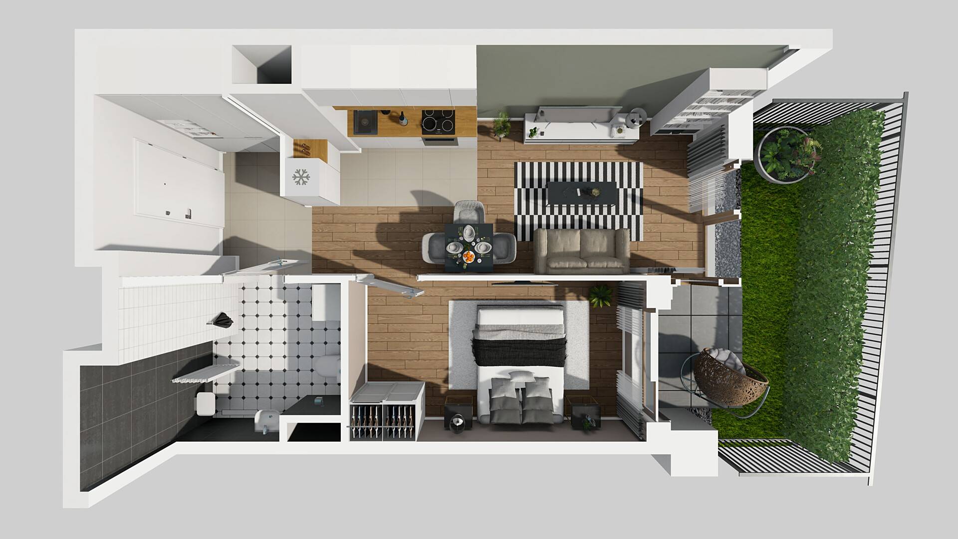 APARTAMENTY METRO WILANOWSKA - lokal A 187, budynek A