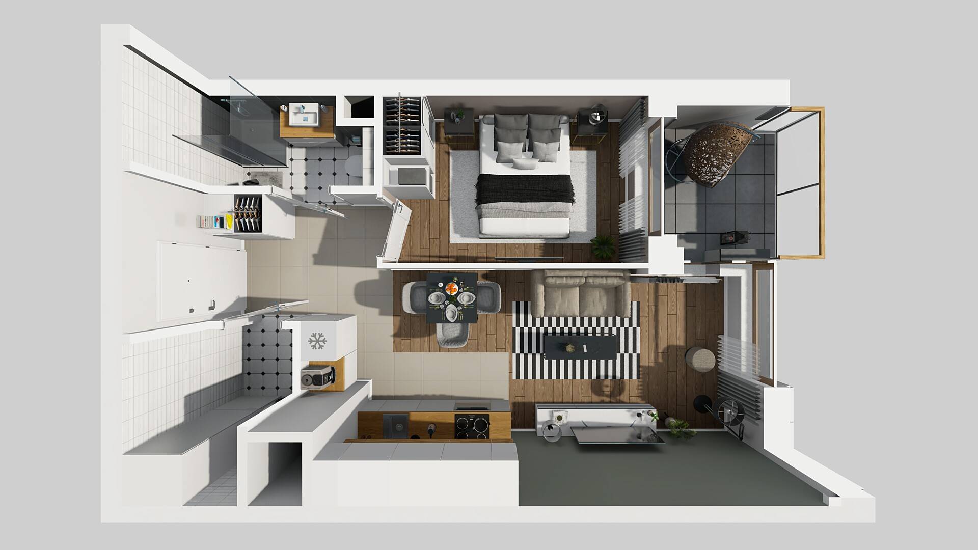APARTAMENTY METRO WILANOWSKA - lokal A 66, budynek A