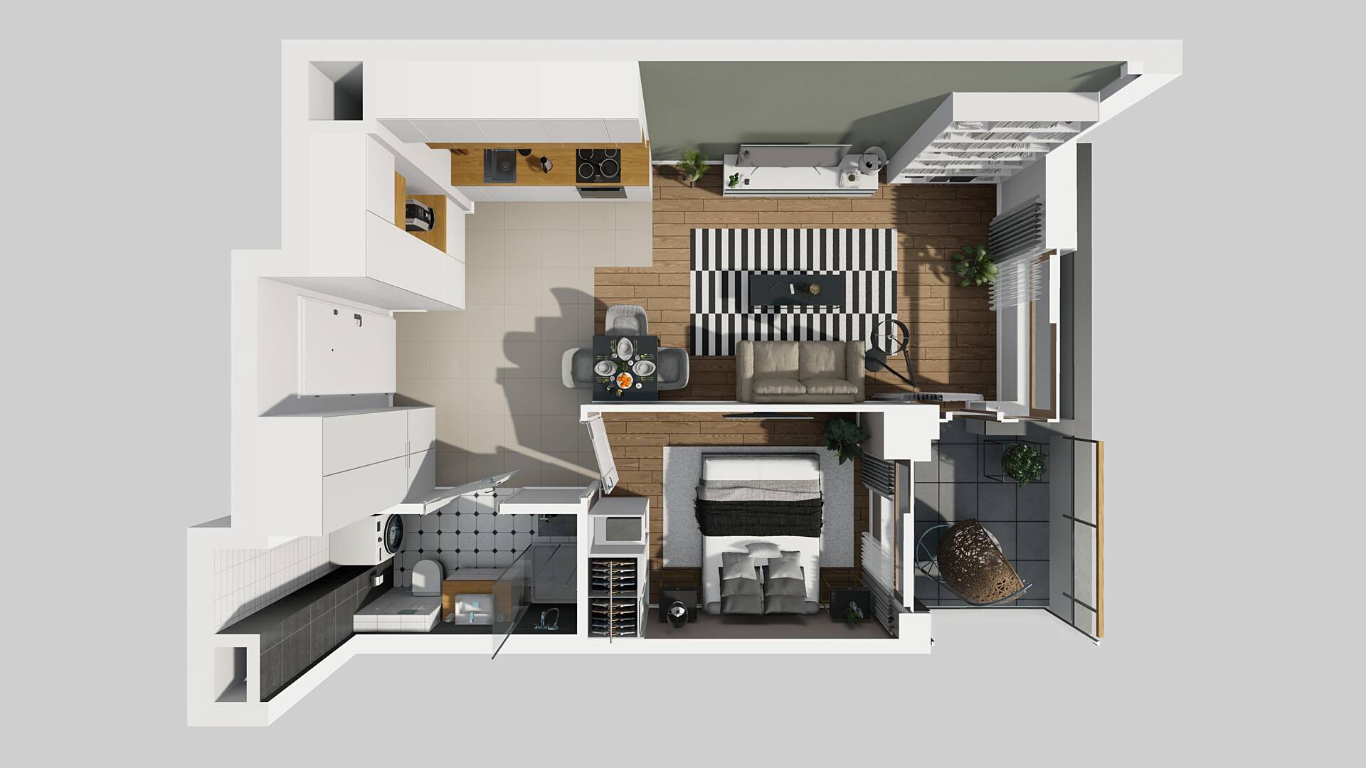 APARTAMENTY METRO WILANOWSKA - lokal A 91, budynek A