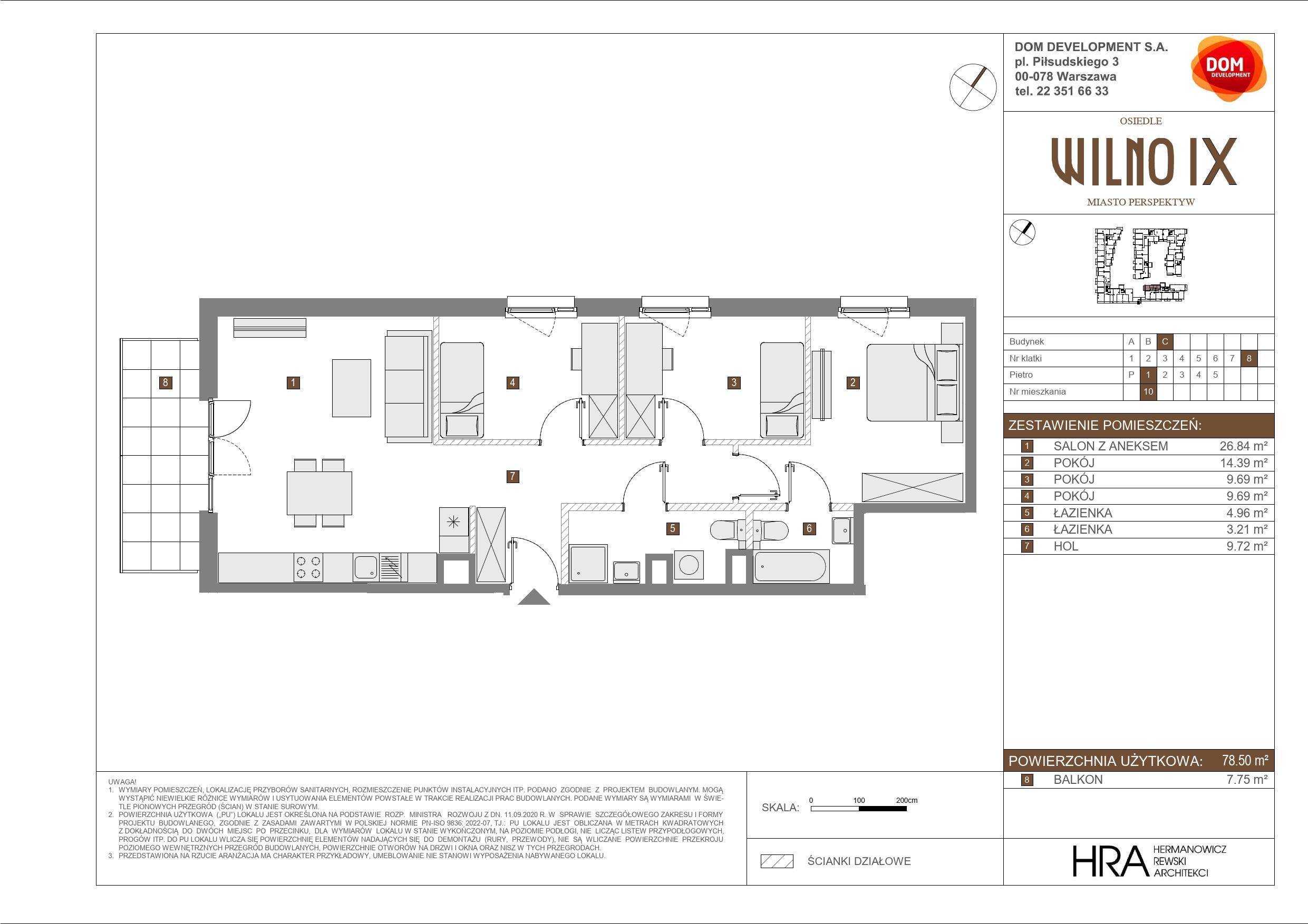 OSIEDLE WILNO – inwestycja Dom Development - lokal C 10, budynek C