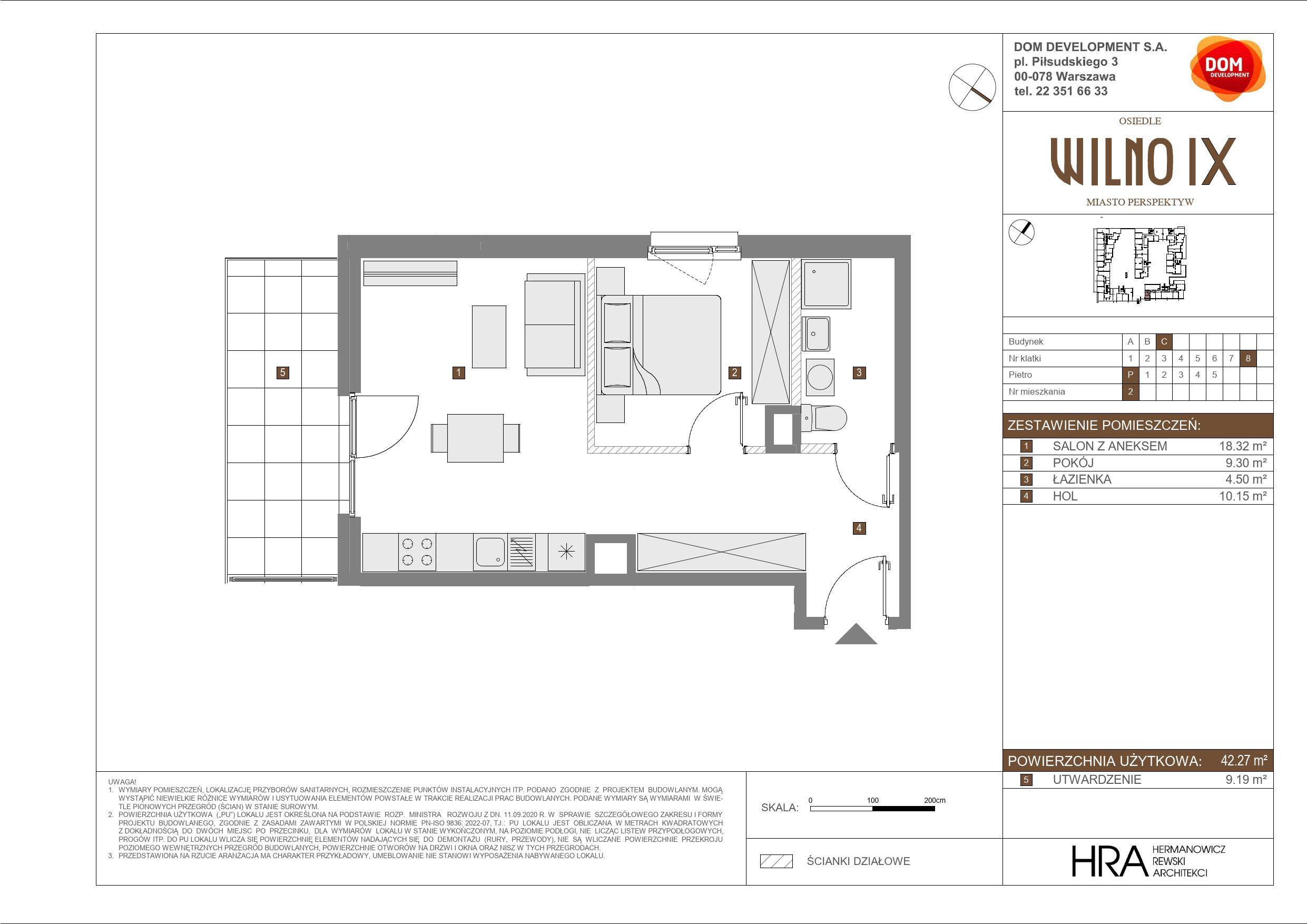 OSIEDLE WILNO – inwestycja Dom Development - lokal C 2, budynek C