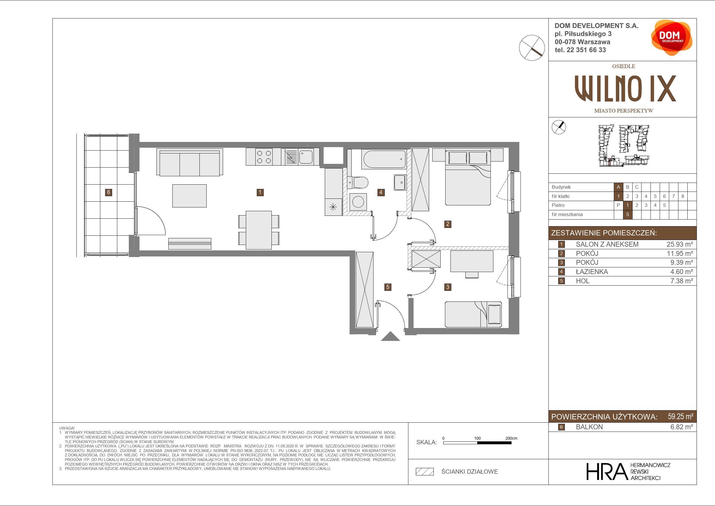 OSIEDLE WILNO – inwestycja Dom Development - lokal A 5, budynek A