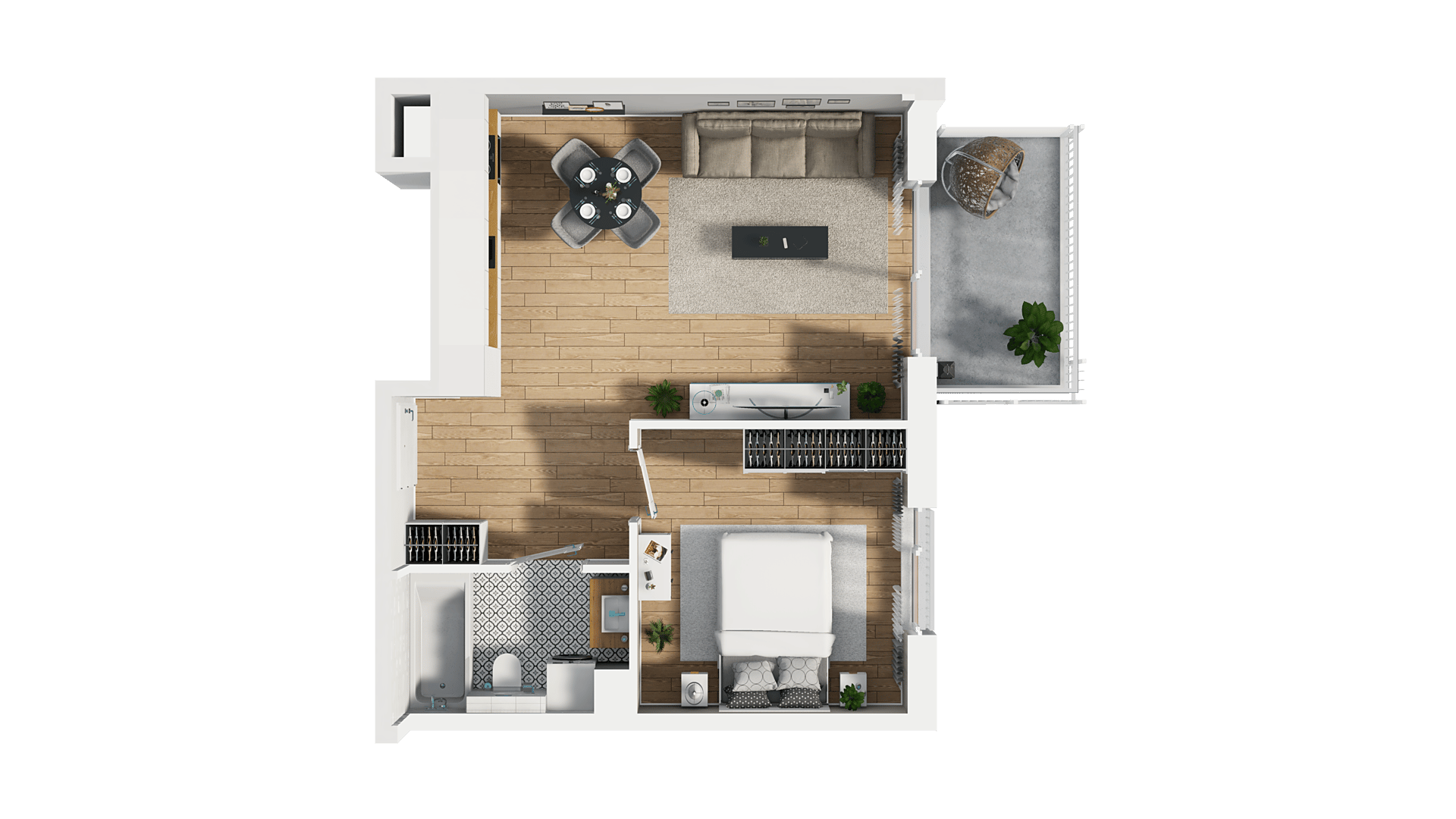 PRZYSTAŃ BRZEŹNO – inwestycja Dom Development - lokal C 14, budynek C