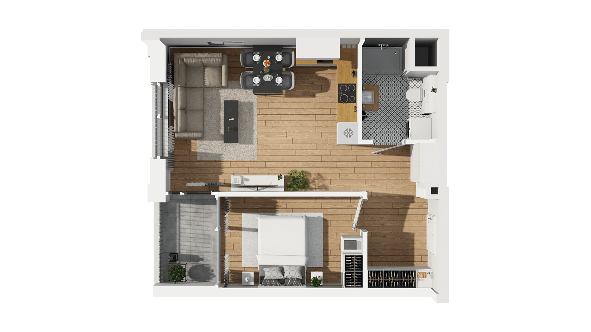 DOKI – inwestycja Dom Development - lokal G 206, budynek G