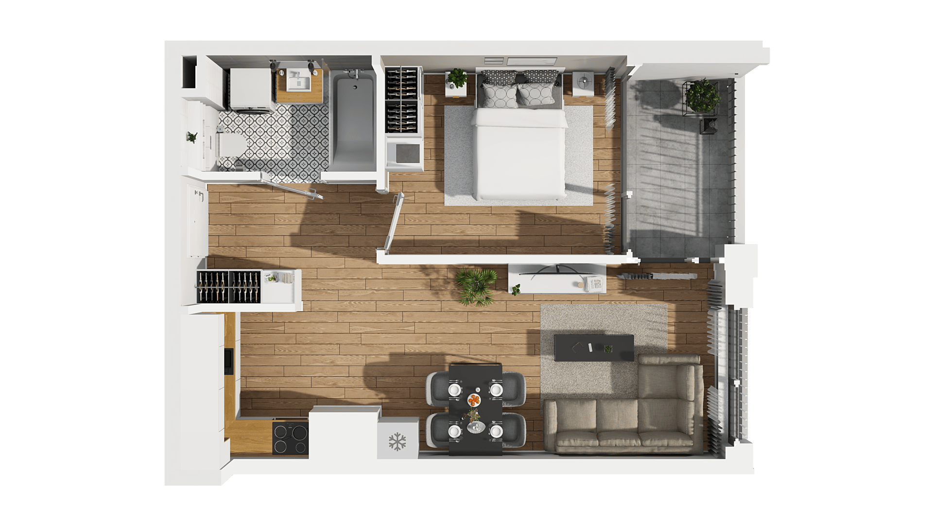 DOKI – inwestycja Dom Development - lokal G 210, budynek G