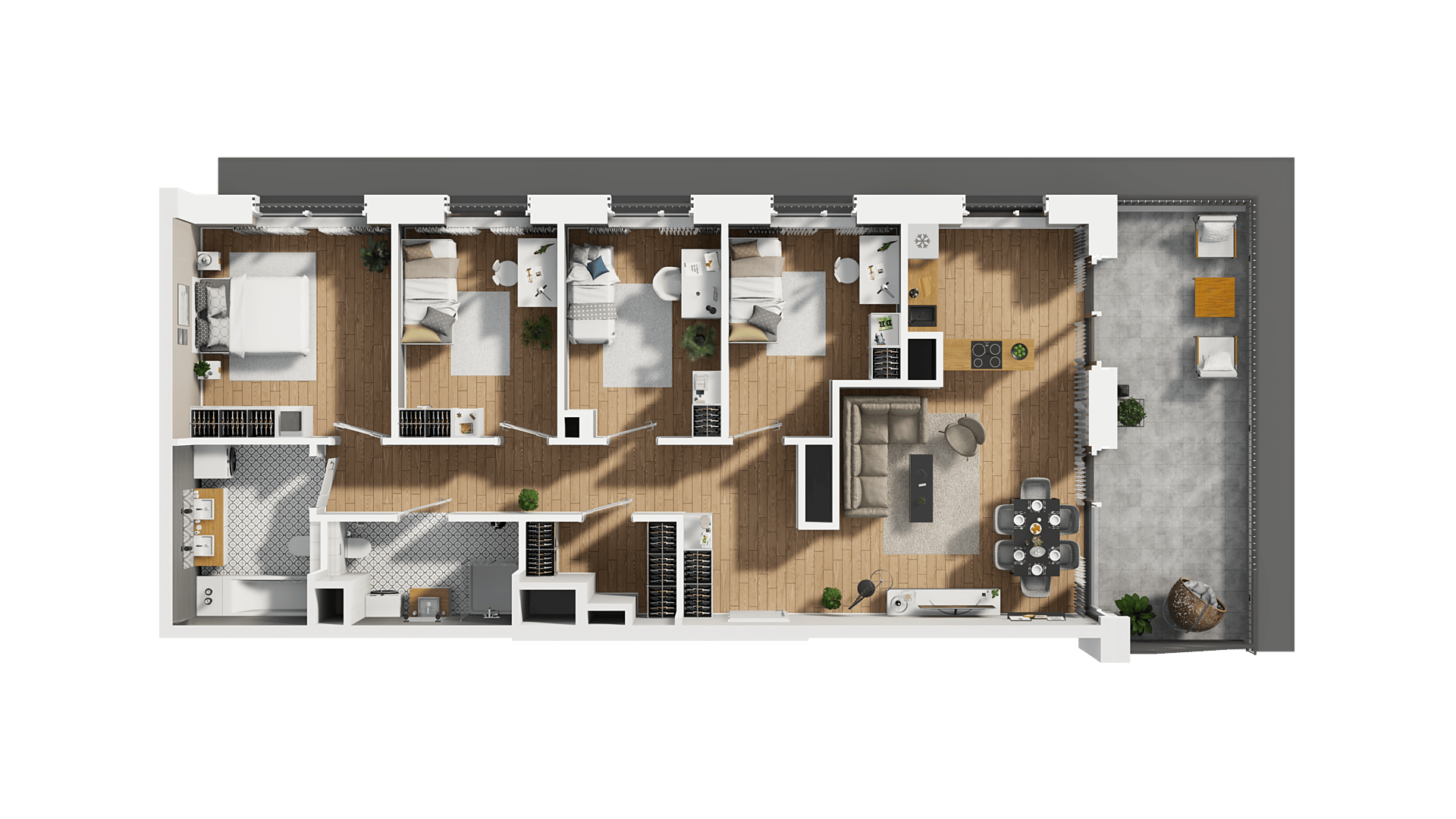 DOKI – inwestycja Dom Development - lokal G 217, budynek G