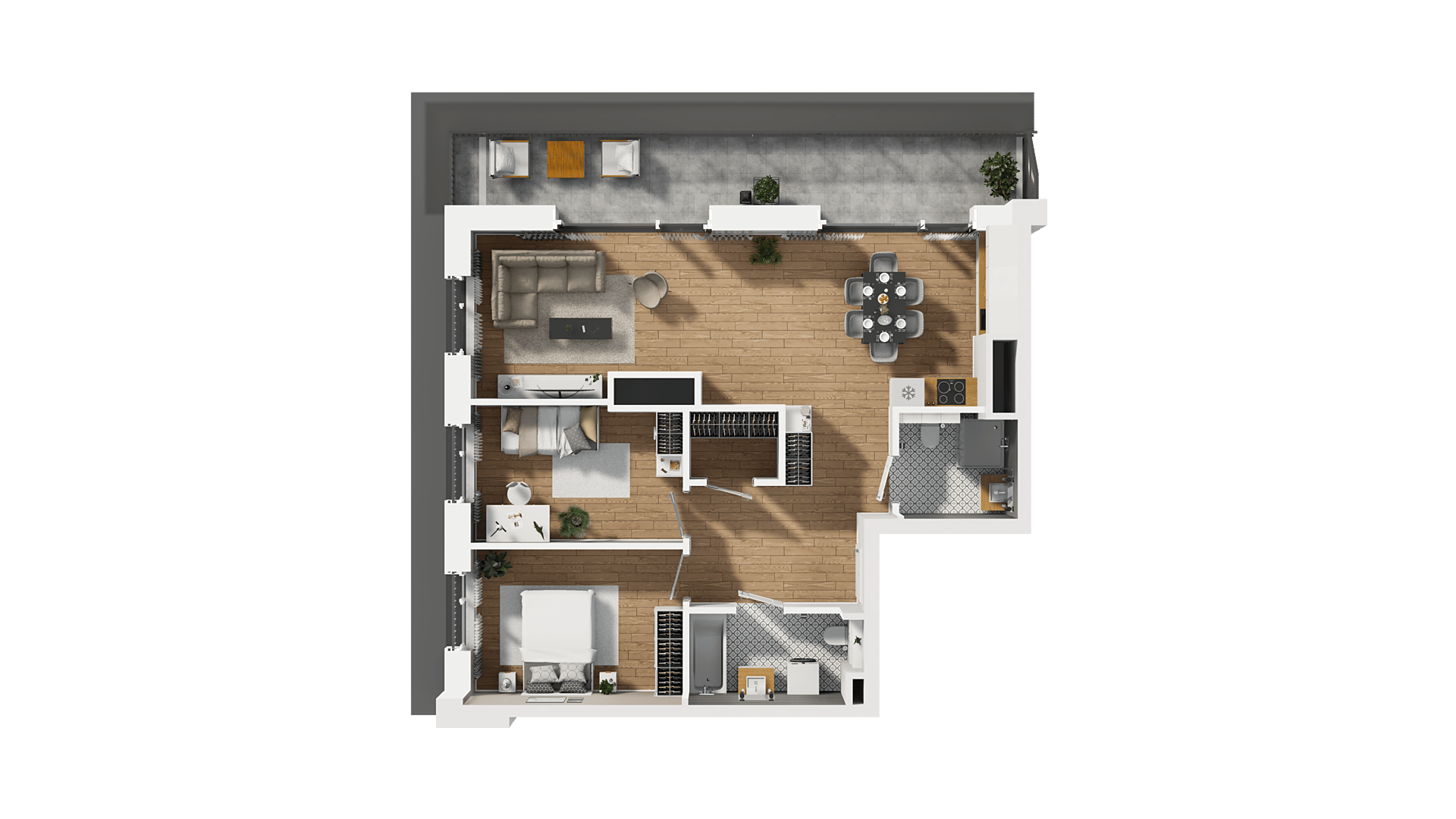 DOKI – inwestycja Dom Development - lokal G 220, budynek G