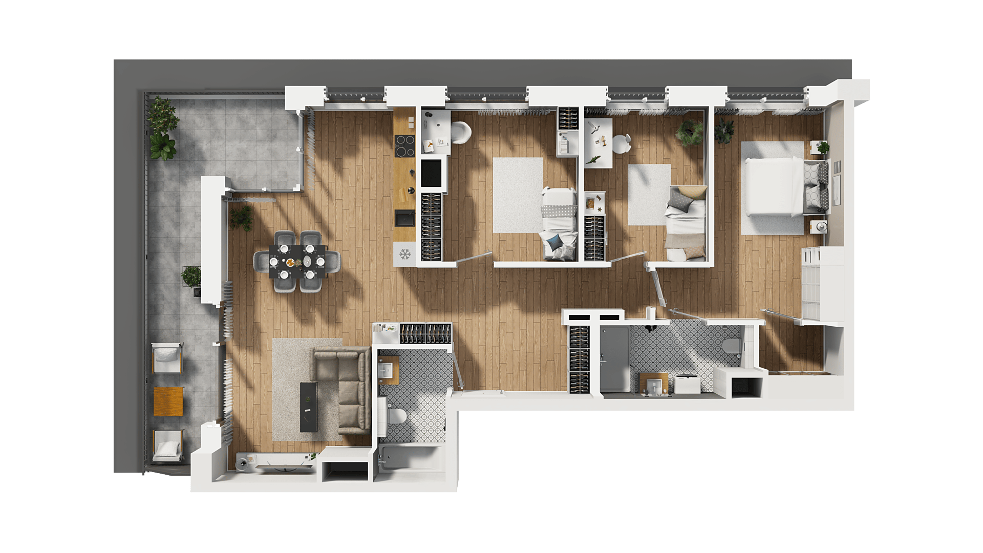 DOKI – inwestycja Dom Development - lokal G 221, budynek G