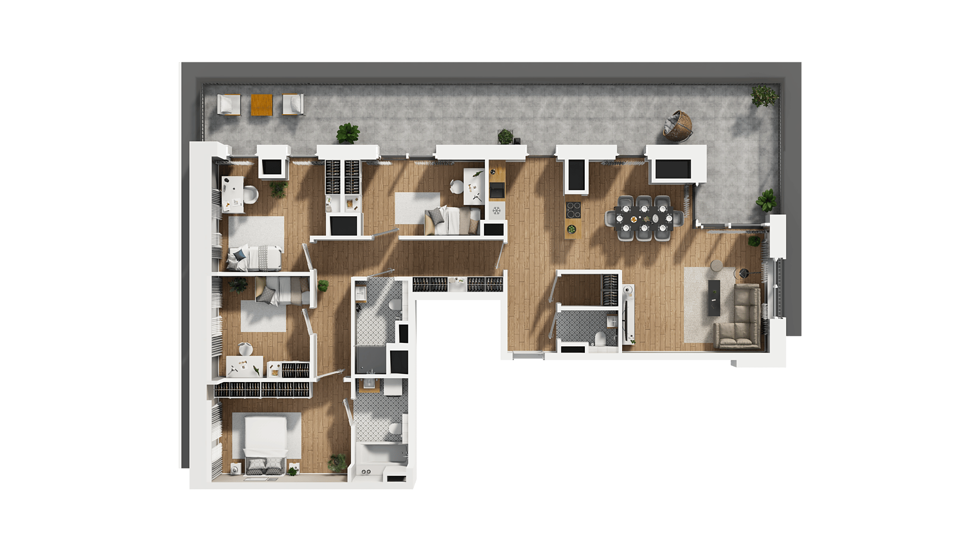 DOKI – inwestycja Dom Development - lokal G 223, budynek G