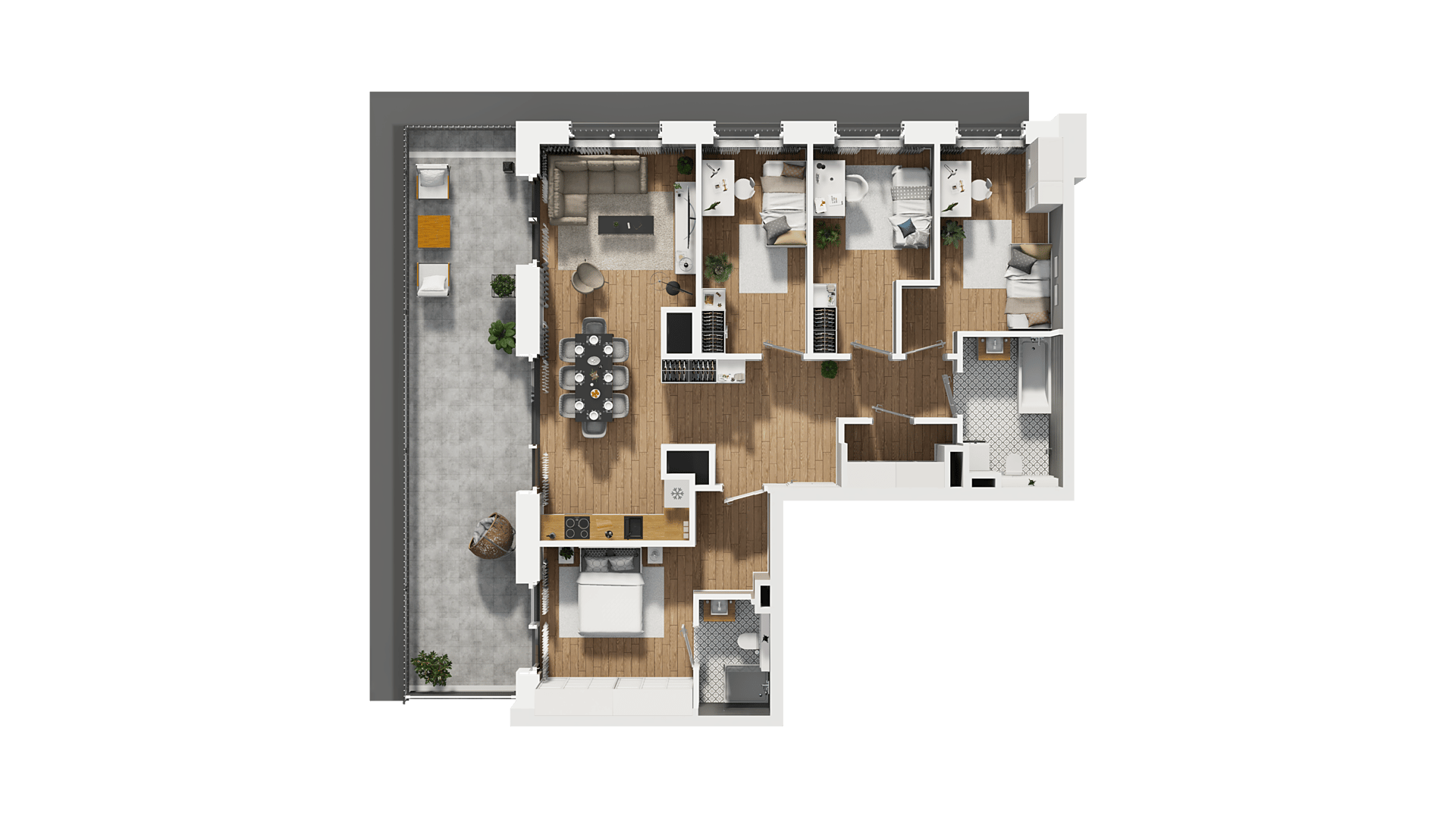 DOKI – inwestycja Dom Development - lokal G 138, budynek G