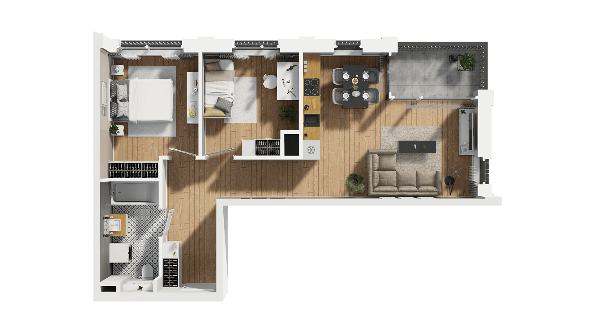 DOKI – inwestycja Dom Development - lokal G 159, budynek G