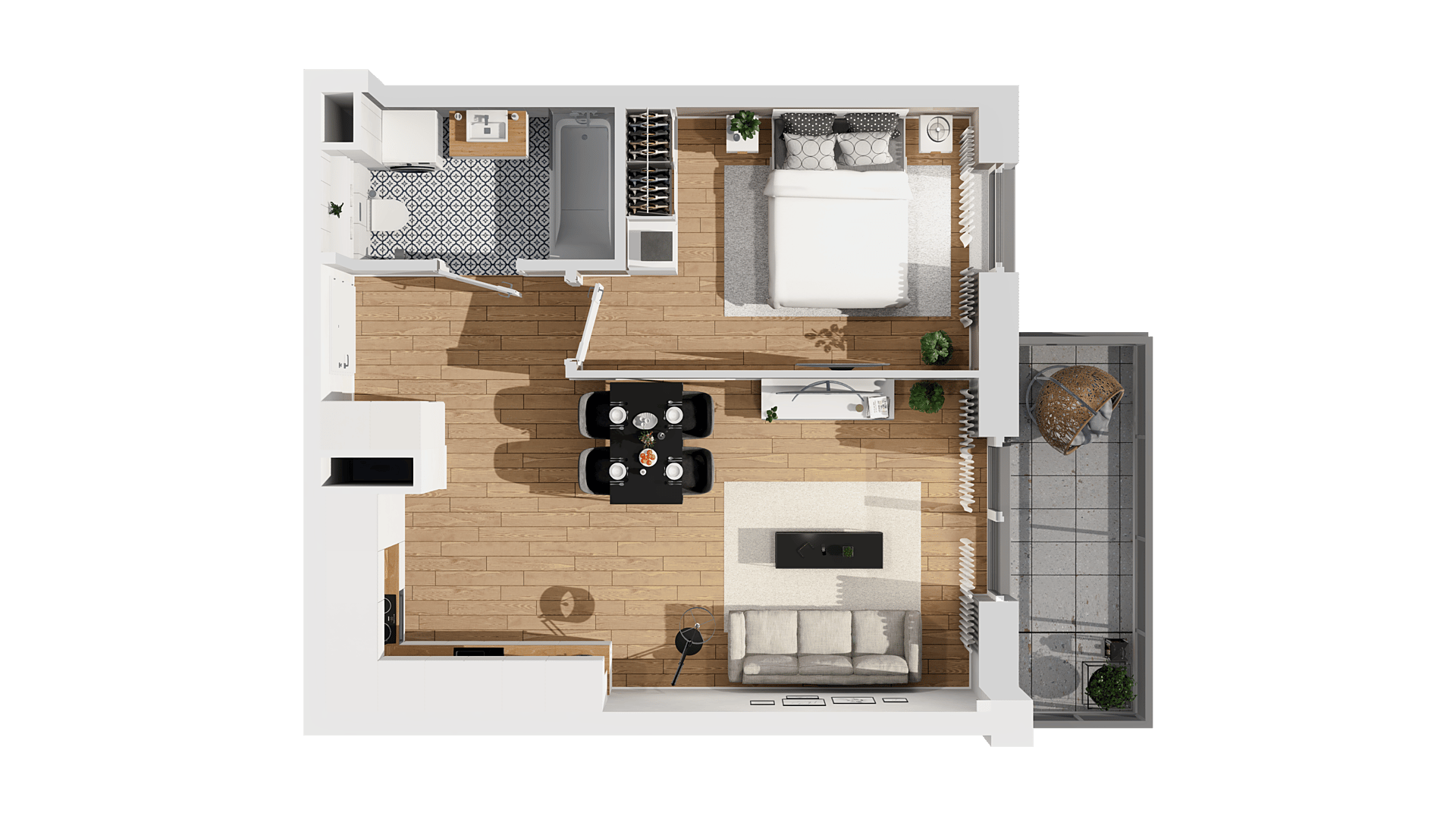 KONSTELACJA – inwestycja Dom Development - lokal C16 9, budynek C16