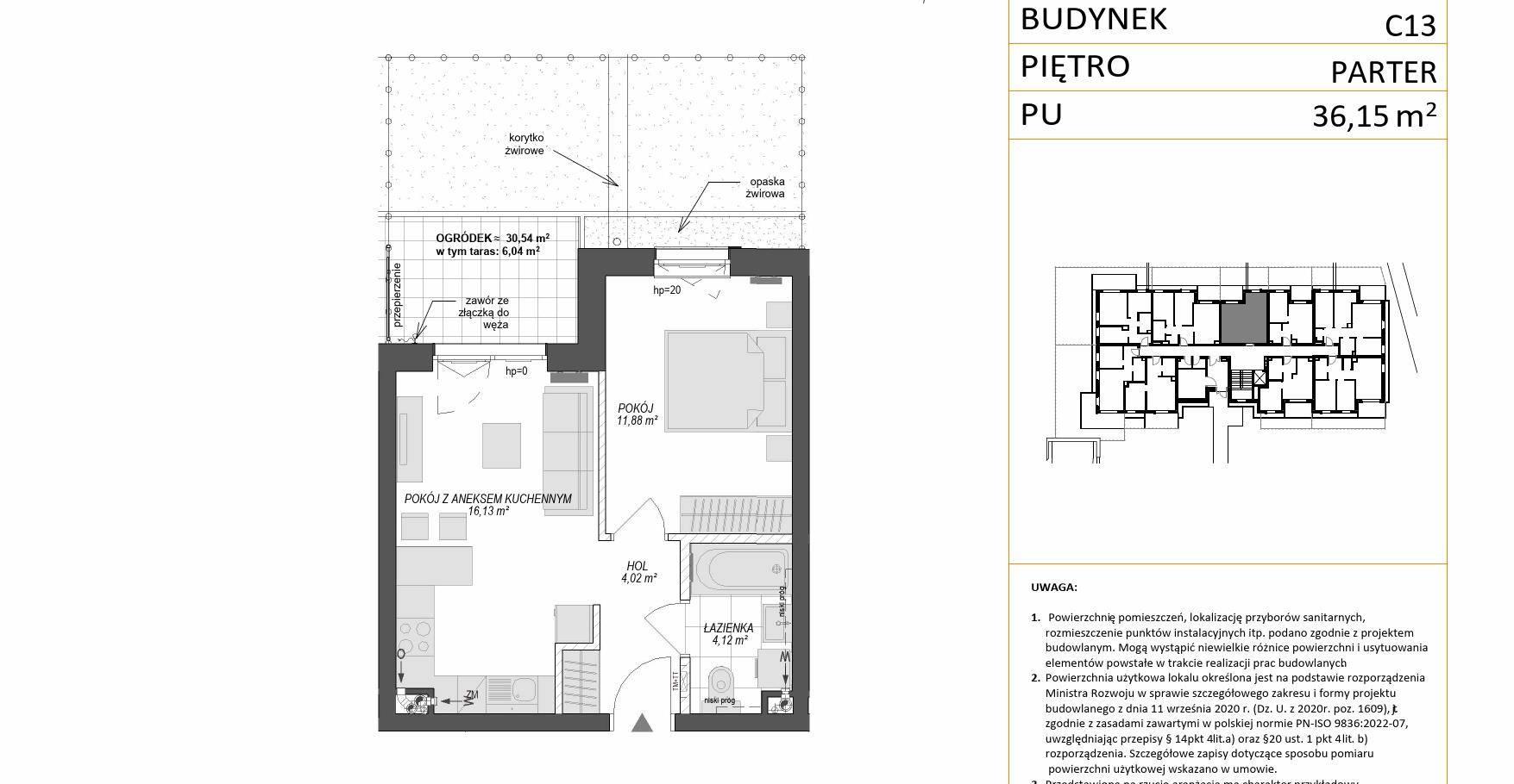 KONSTELACJA – inwestycja Dom Development - lokal C13 5, budynek C13