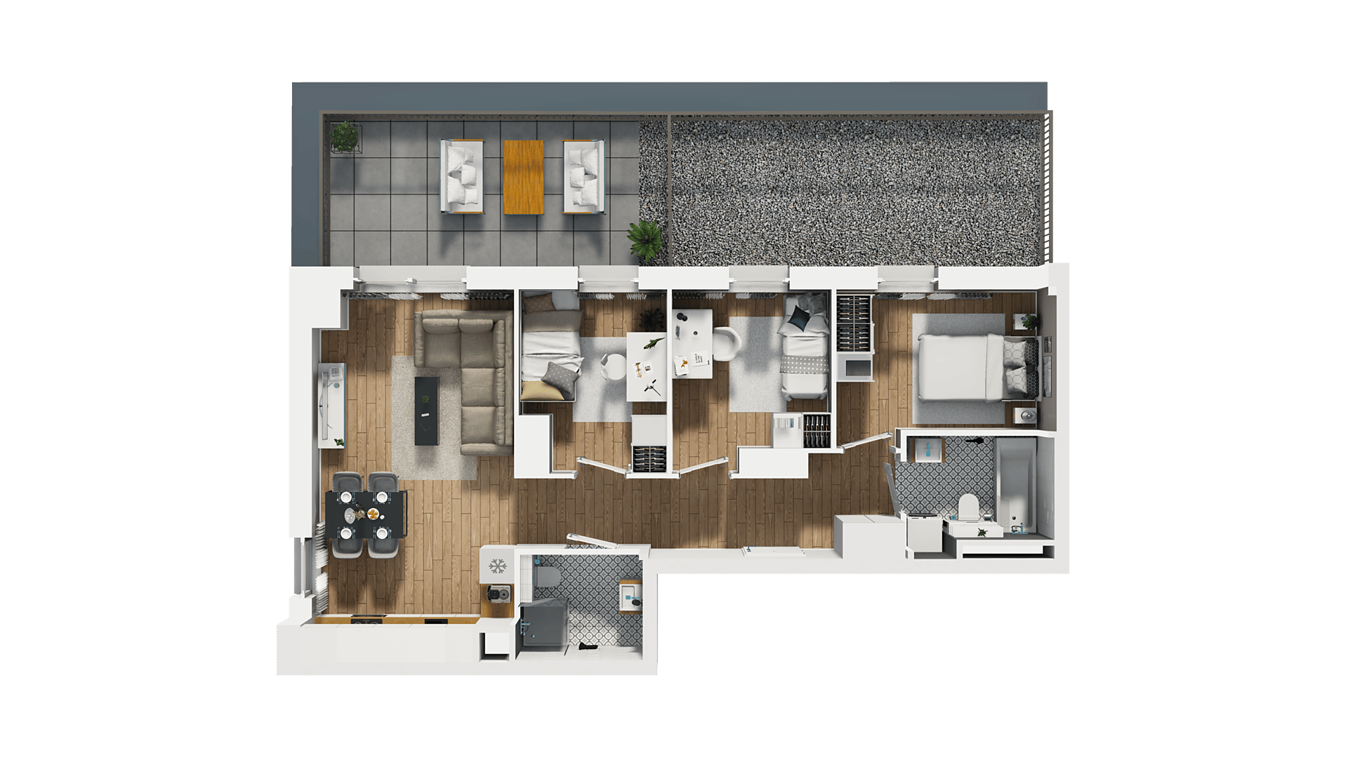 ORZECHOWA – inwestycja Dom Development - lokal C 52, budynek C