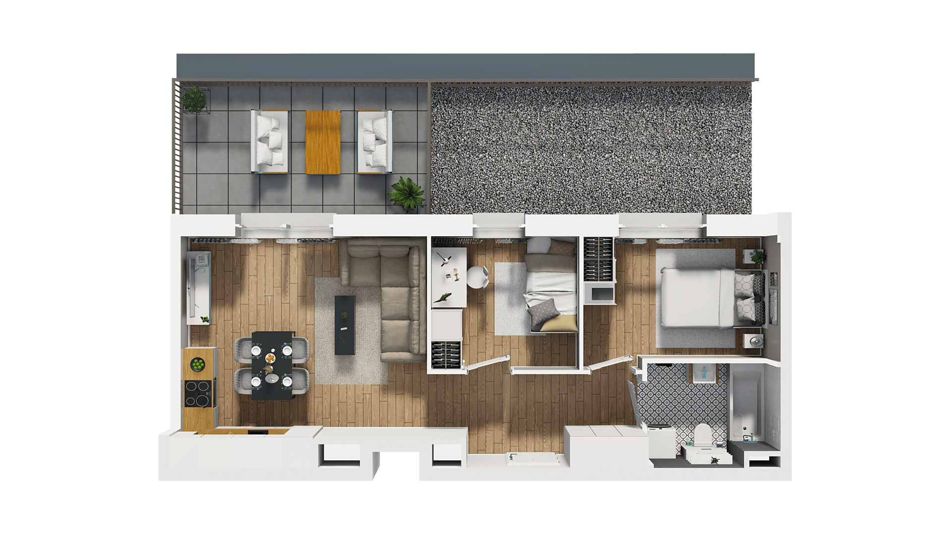ORZECHOWA – inwestycja Dom Development - lokal C 53, budynek C