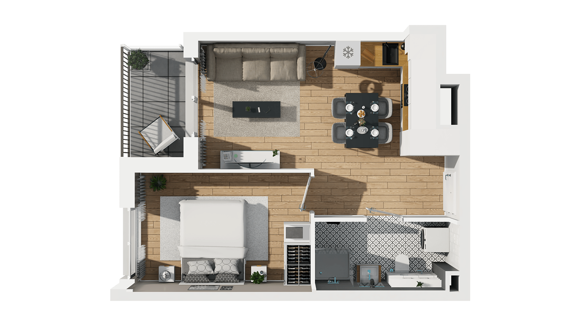 ORZECHOWA – inwestycja Dom Development - lokal B 21, budynek B