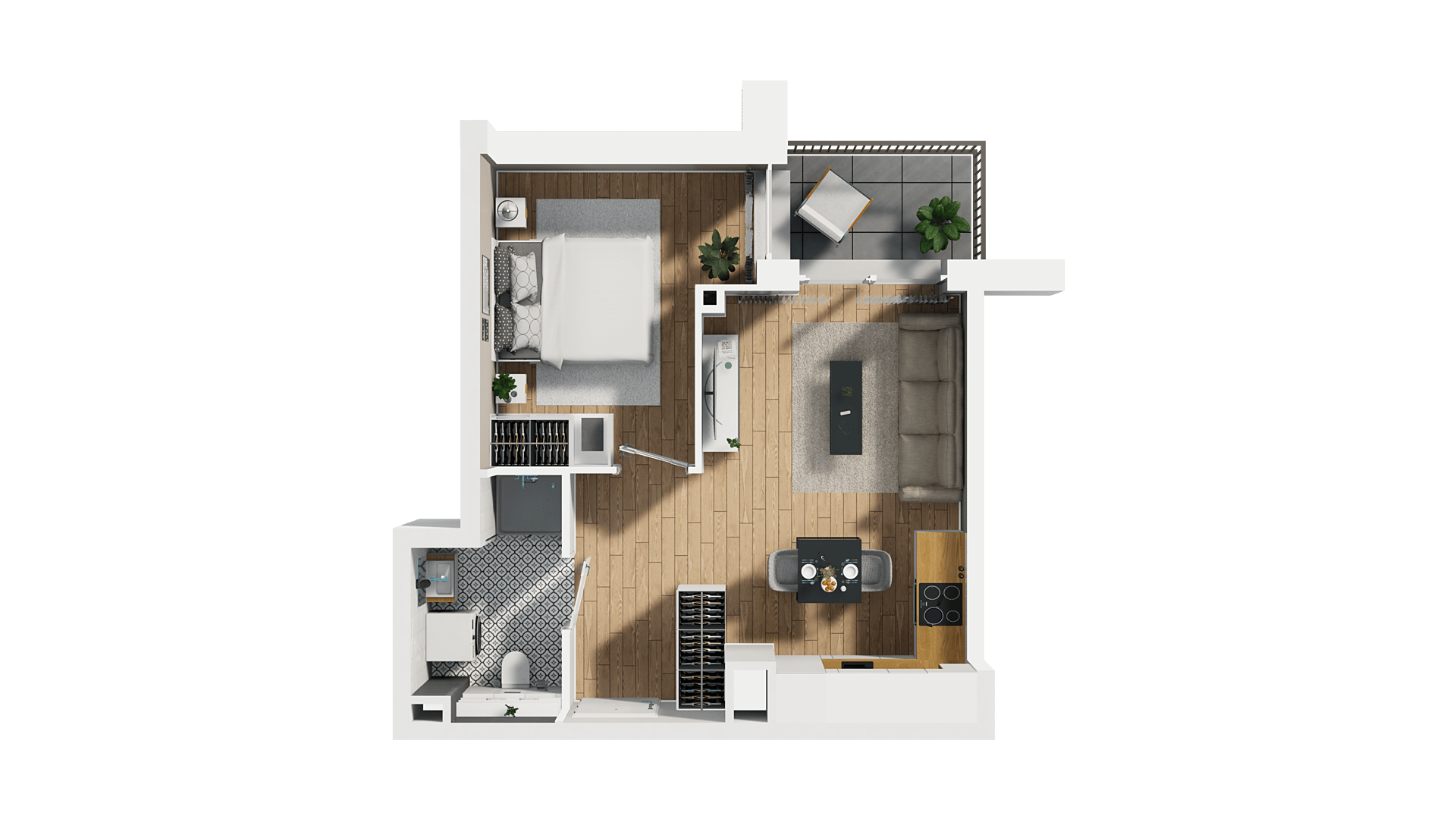 ORZECHOWA – inwestycja Dom Development - lokal B 23, budynek B