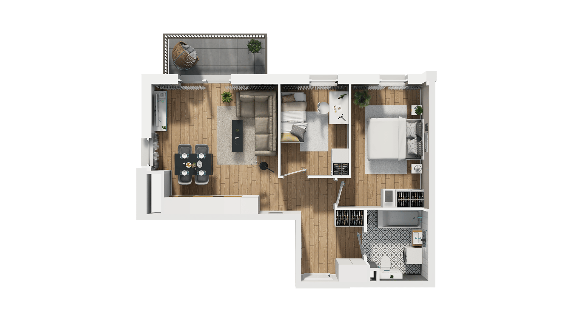 ORZECHOWA – inwestycja Dom Development - lokal B 24, budynek B
