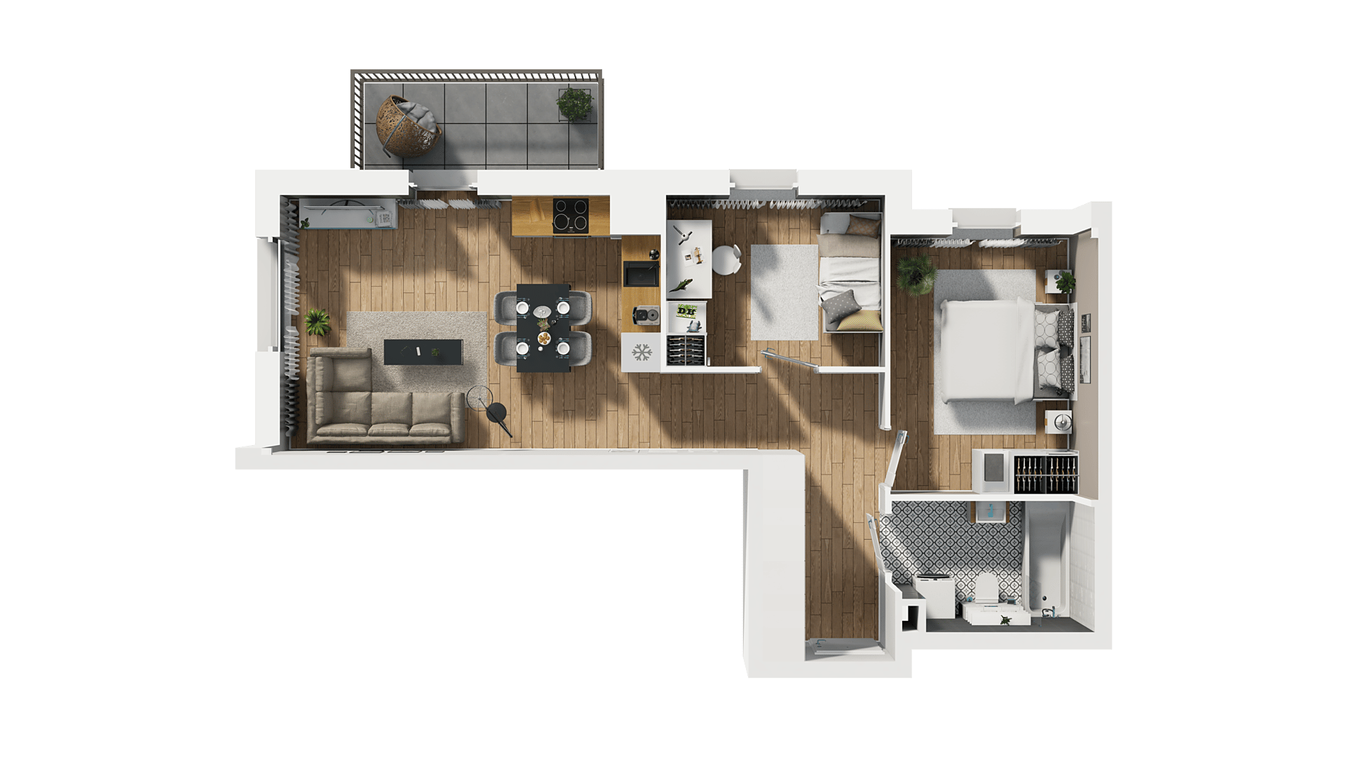 ORZECHOWA – inwestycja Dom Development - lokal B 25, budynek B