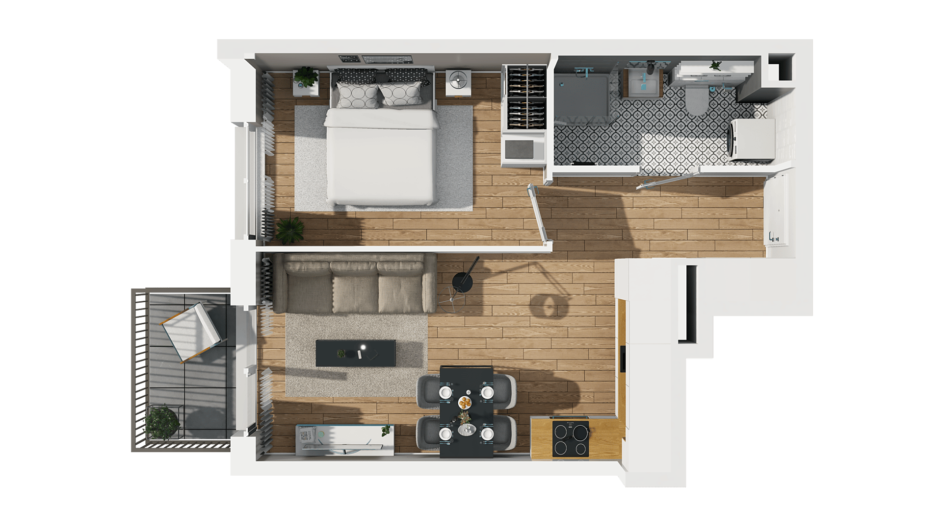 ORZECHOWA – inwestycja Dom Development - lokal B 32, budynek B