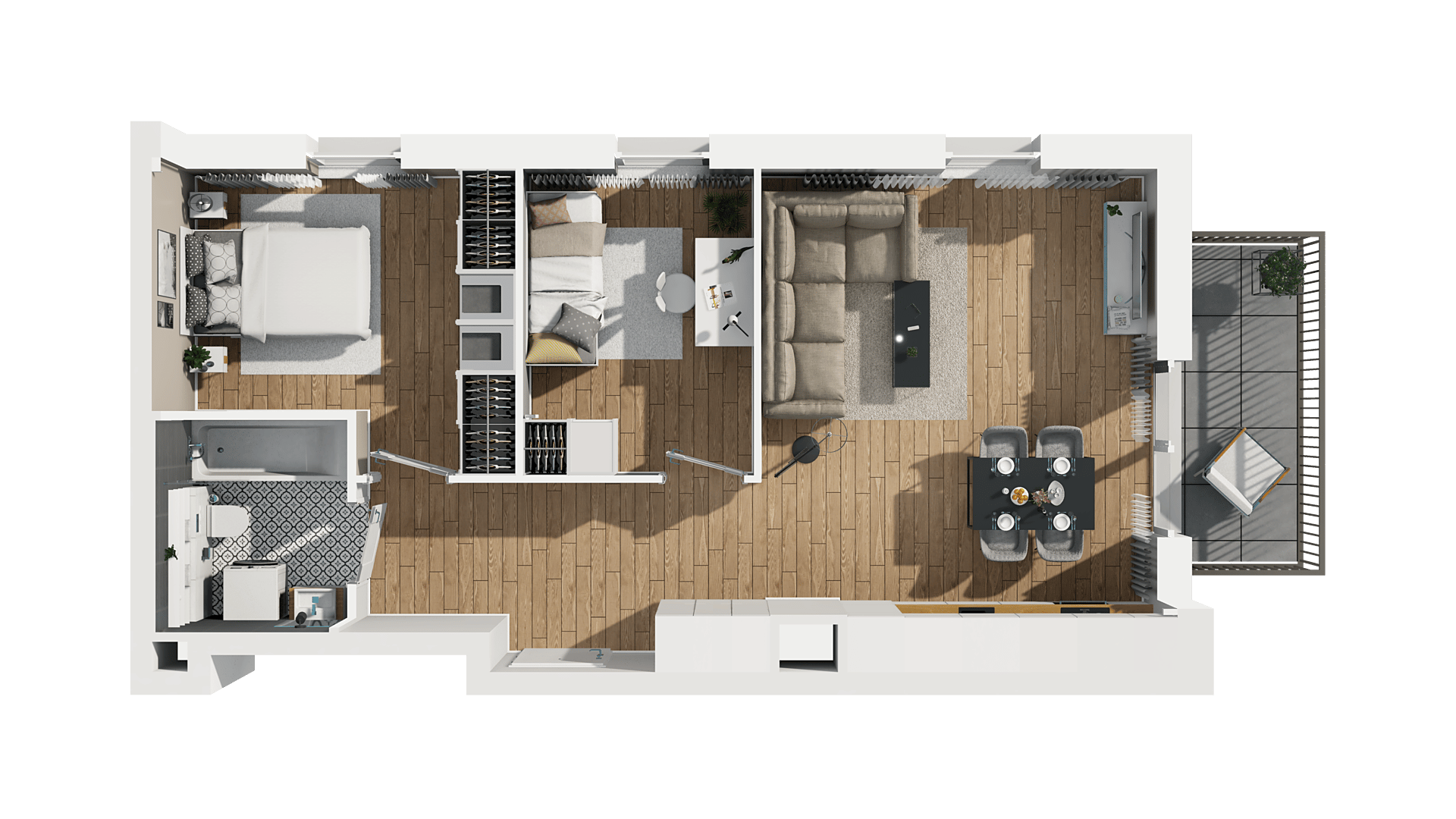 ORZECHOWA – inwestycja Dom Development - lokal B 42, budynek B