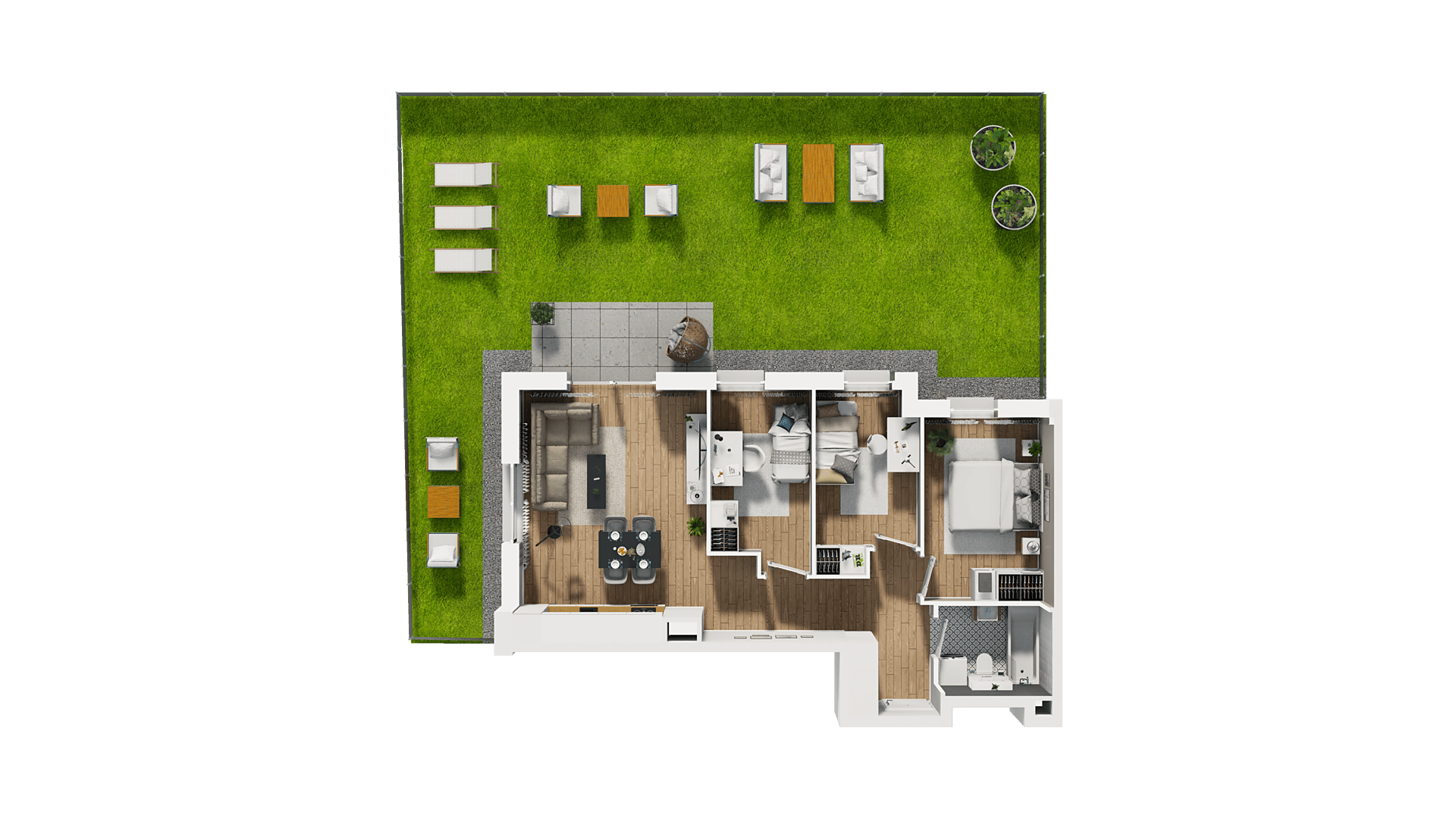 ORZECHOWA – inwestycja Dom Development - lokal C 3, budynek C