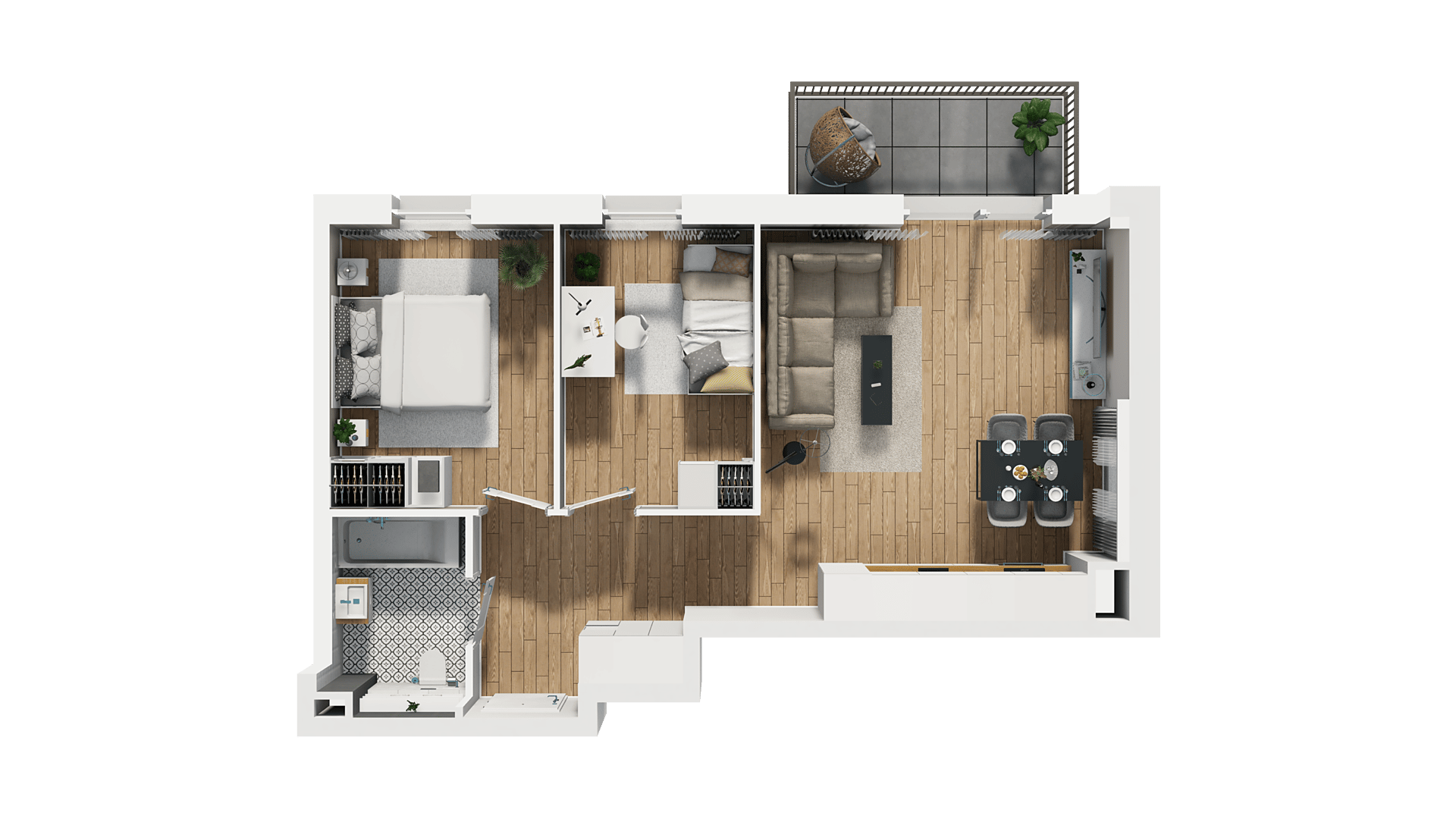 ORZECHOWA – inwestycja Dom Development - lokal C 12, budynek C