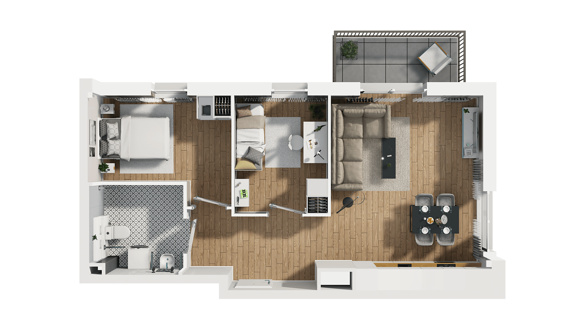 ORZECHOWA – inwestycja Dom Development - lokal C 28, budynek C