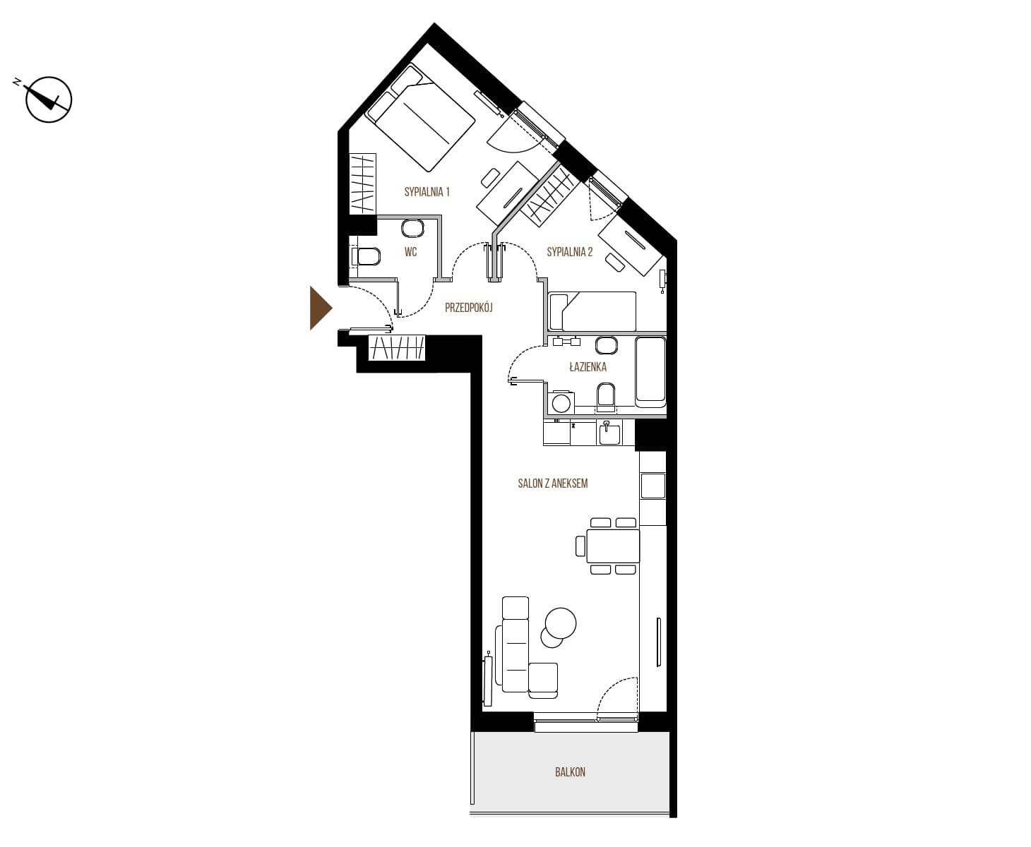 La Vie House – inwestycja Imperial Capital - lokal 108, budynek 1