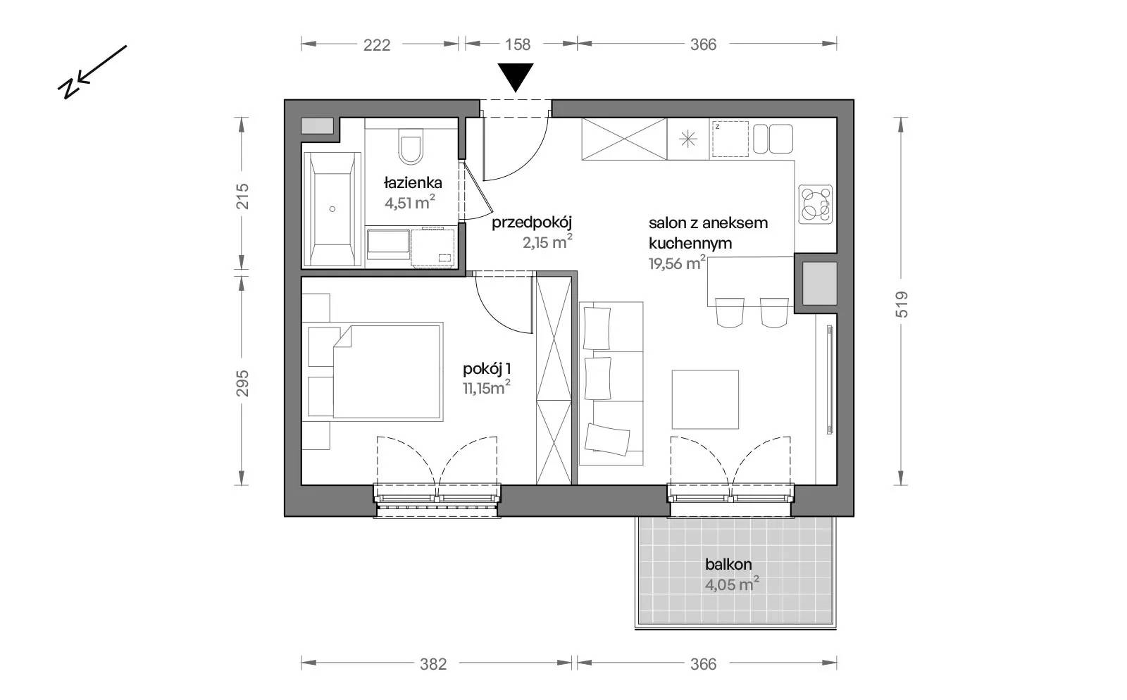 Ceglana Park – inwestycja Develia - lokal B6/A/10, budynek Etap IX