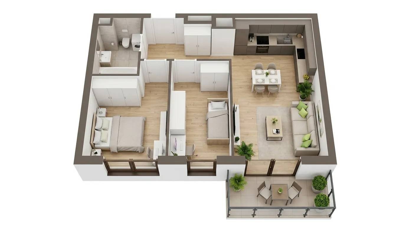 Ceglana Park – inwestycja Develia - lokal B4/B/21, budynek Etap VIII