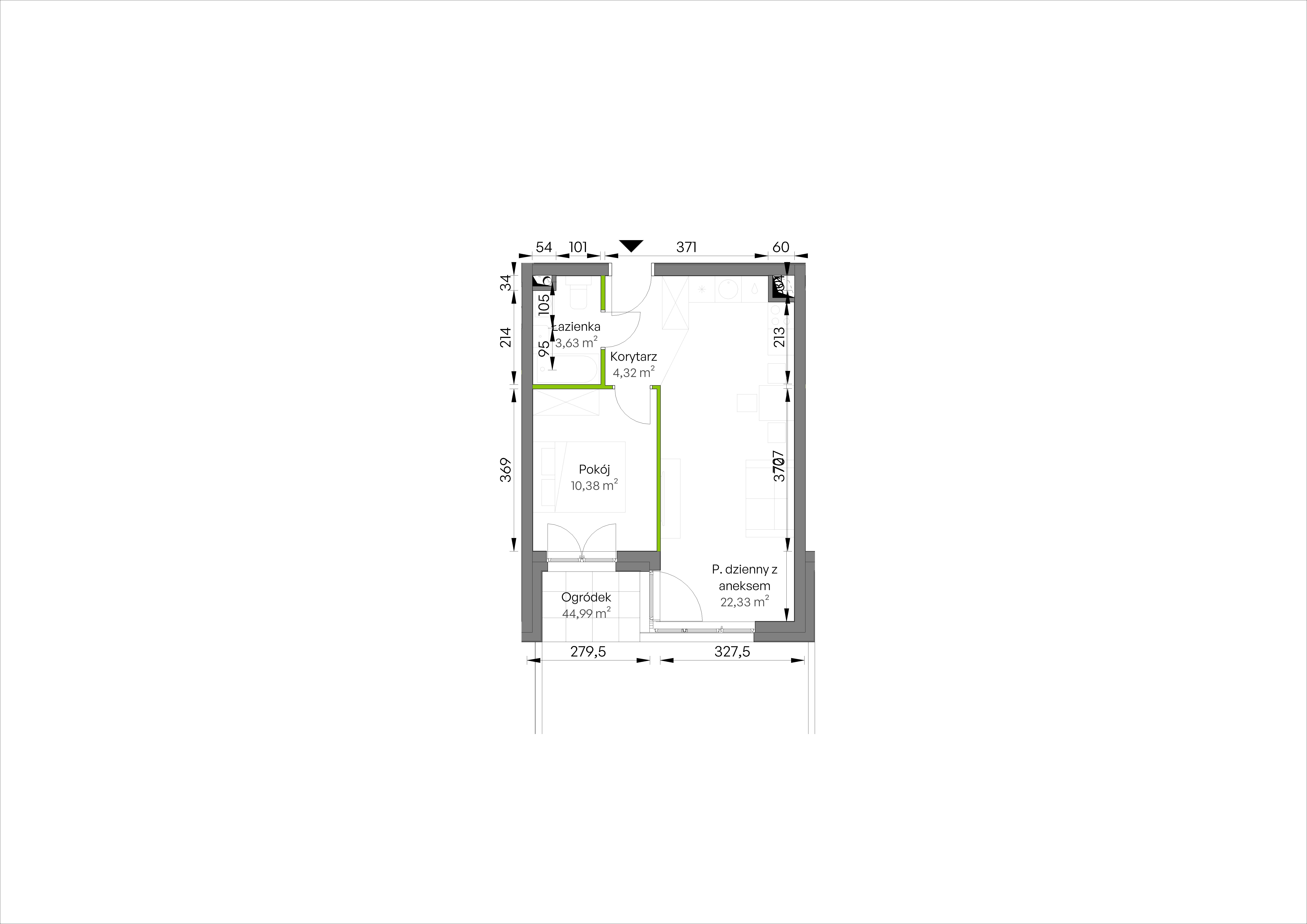 WUWA Vita – inwestycja Develia - lokal D1/00/04, budynek Etap III