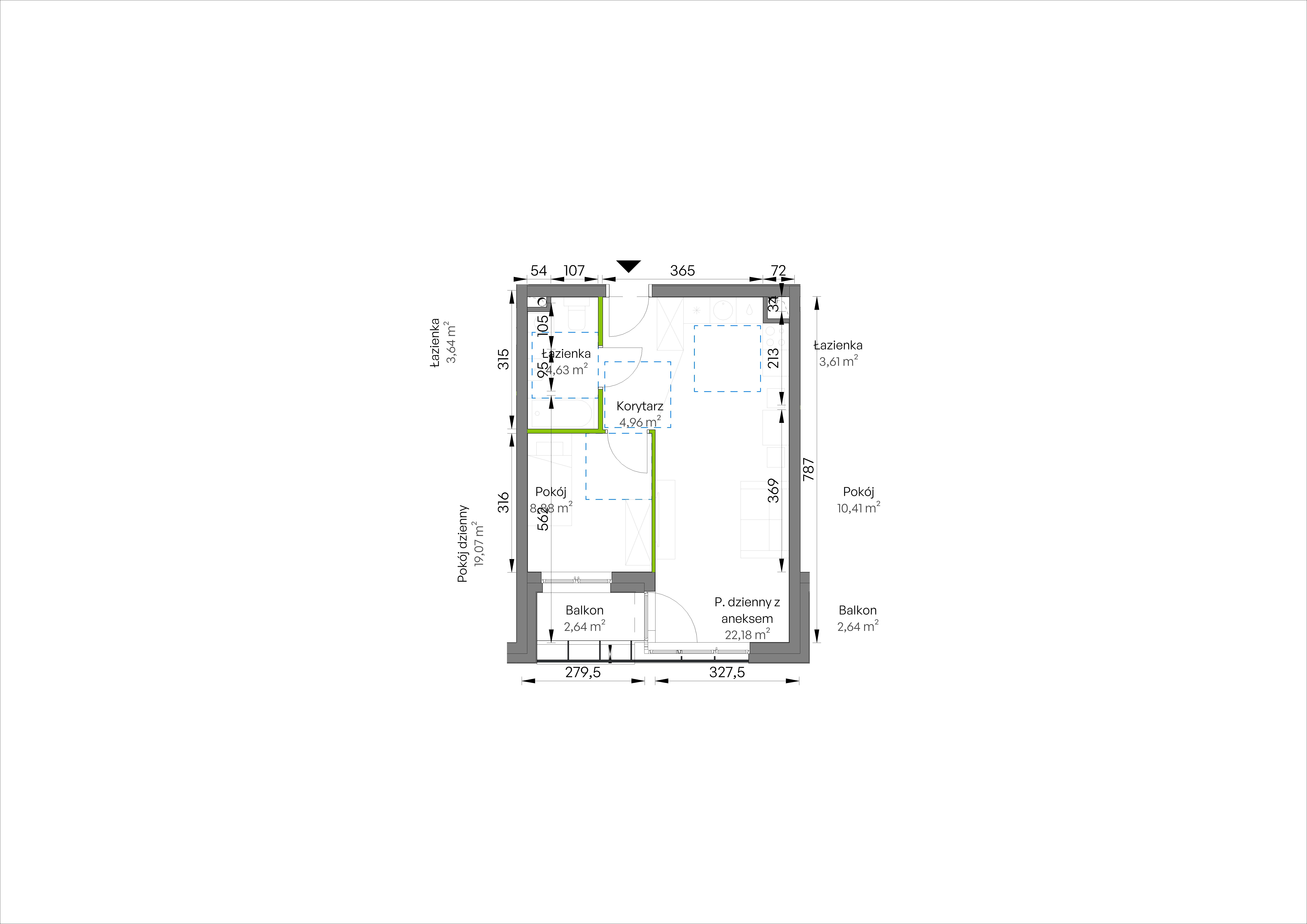 WUWA Vita – inwestycja Develia - lokal D3/00/04, budynek Etap III