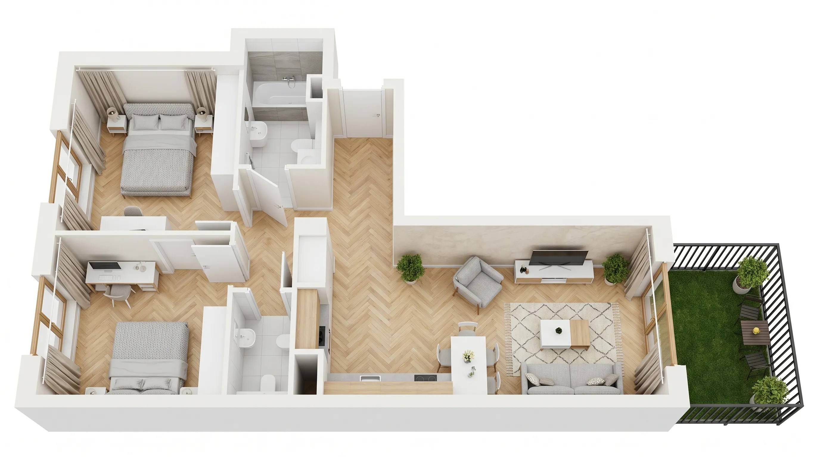 Trzcinowa Vita – inwestycja Develia - lokal 18/071, budynek Etap I