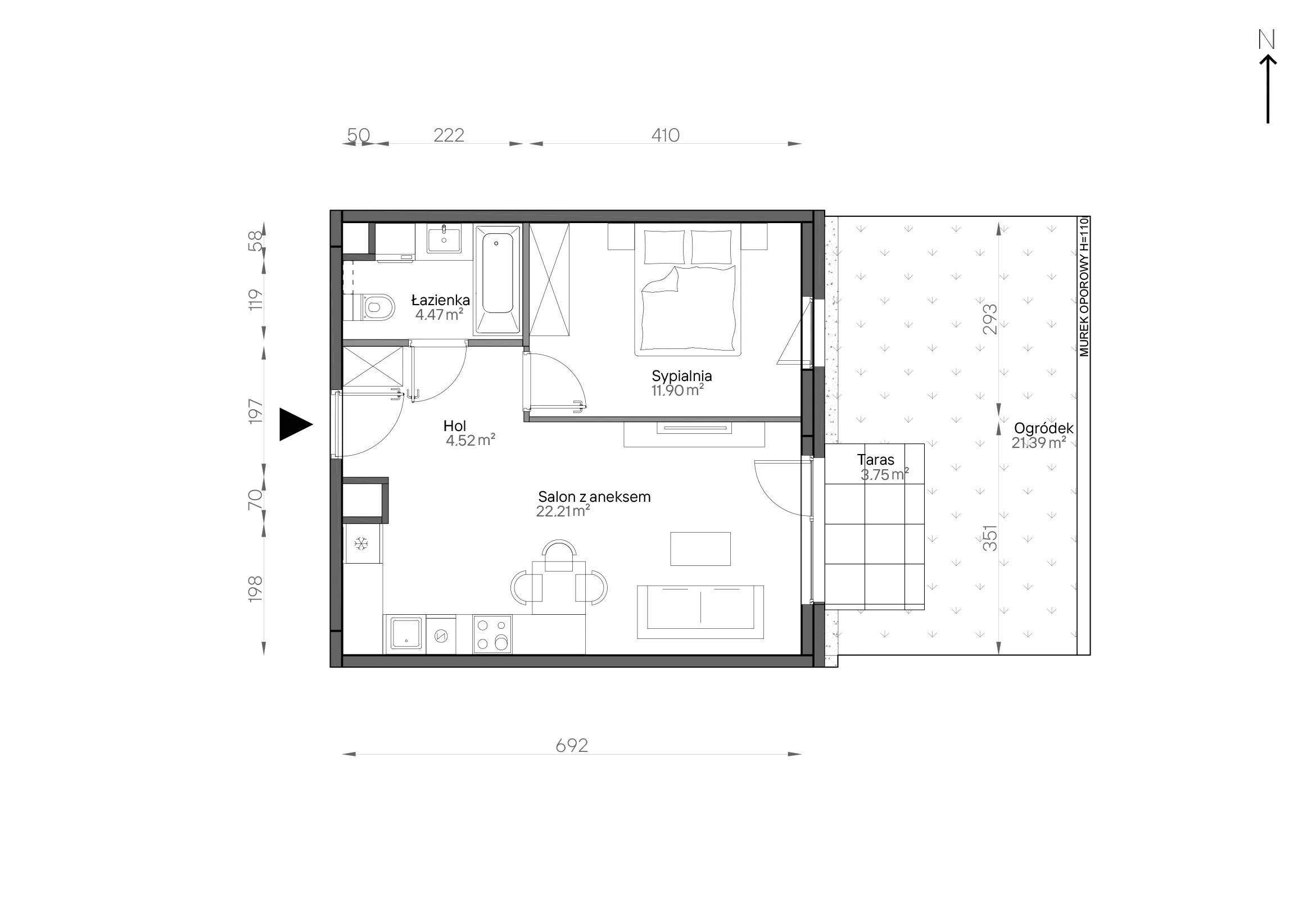 Aleje Praskie – inwestycja Develia - lokal 060/8, budynek Etap VIII