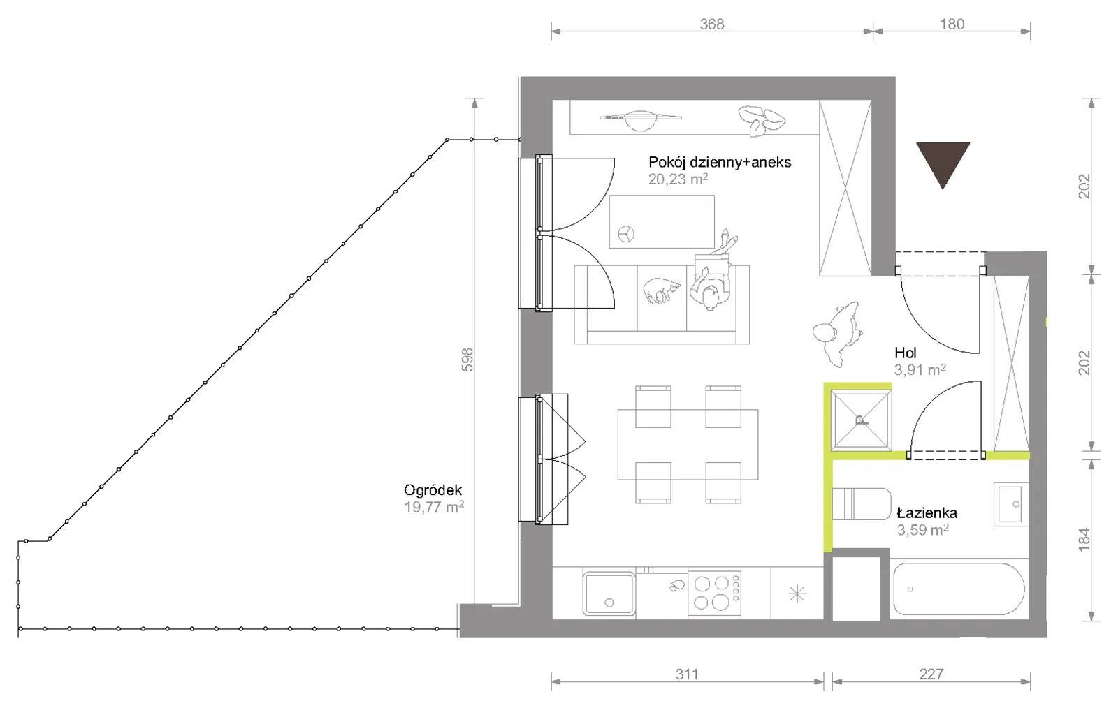 Bemowo Vita – inwestycja Develia - lokal C1/A/04, budynek Etap VIII