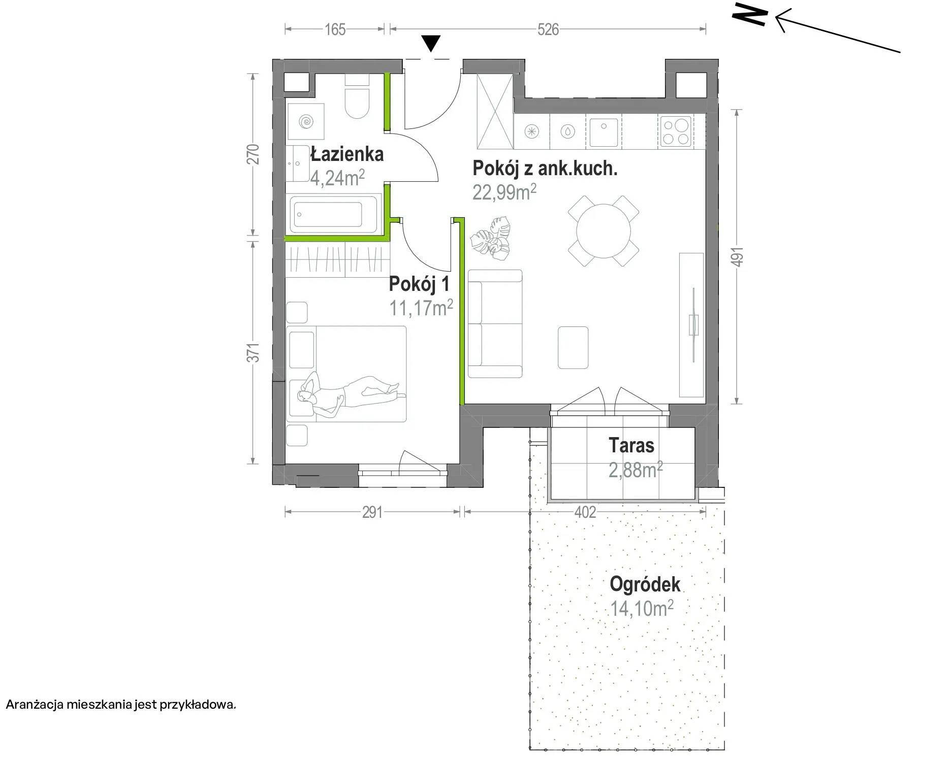 Głębocka Vita – inwestycja Develia - lokal B.B.0.03, budynek Etap I