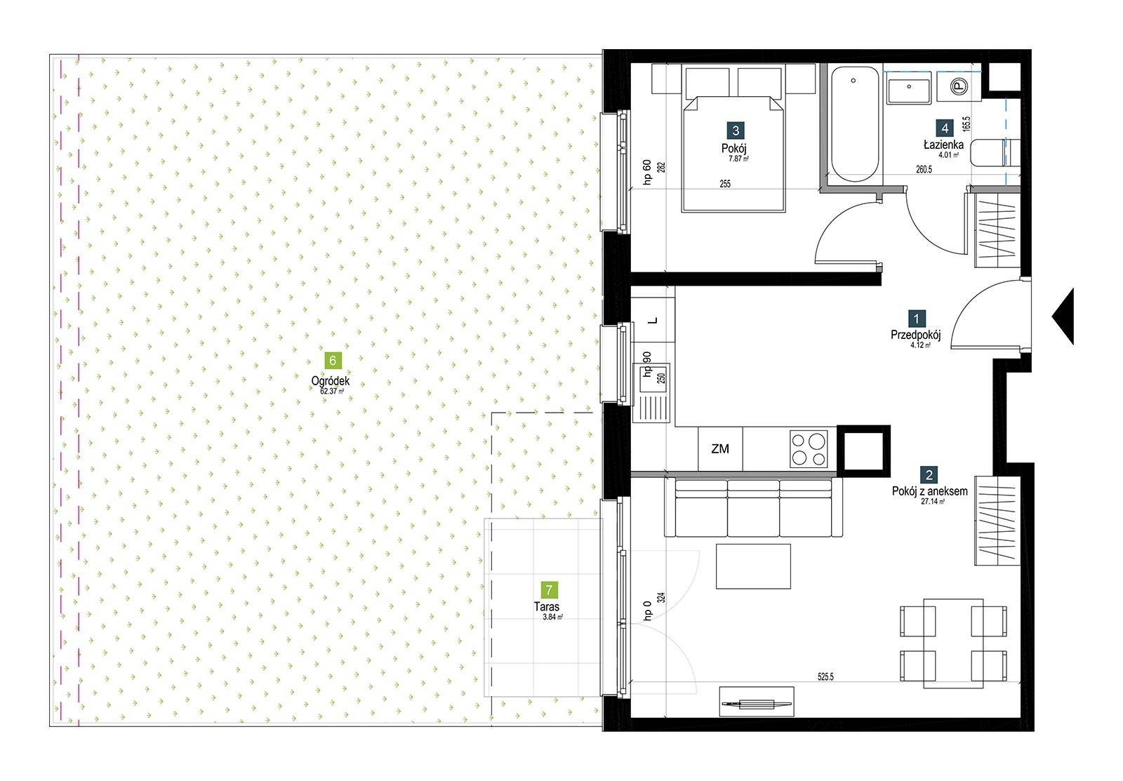 Pilczycka Vita – inwestycja Develia - lokal AB0006, budynek Etap I