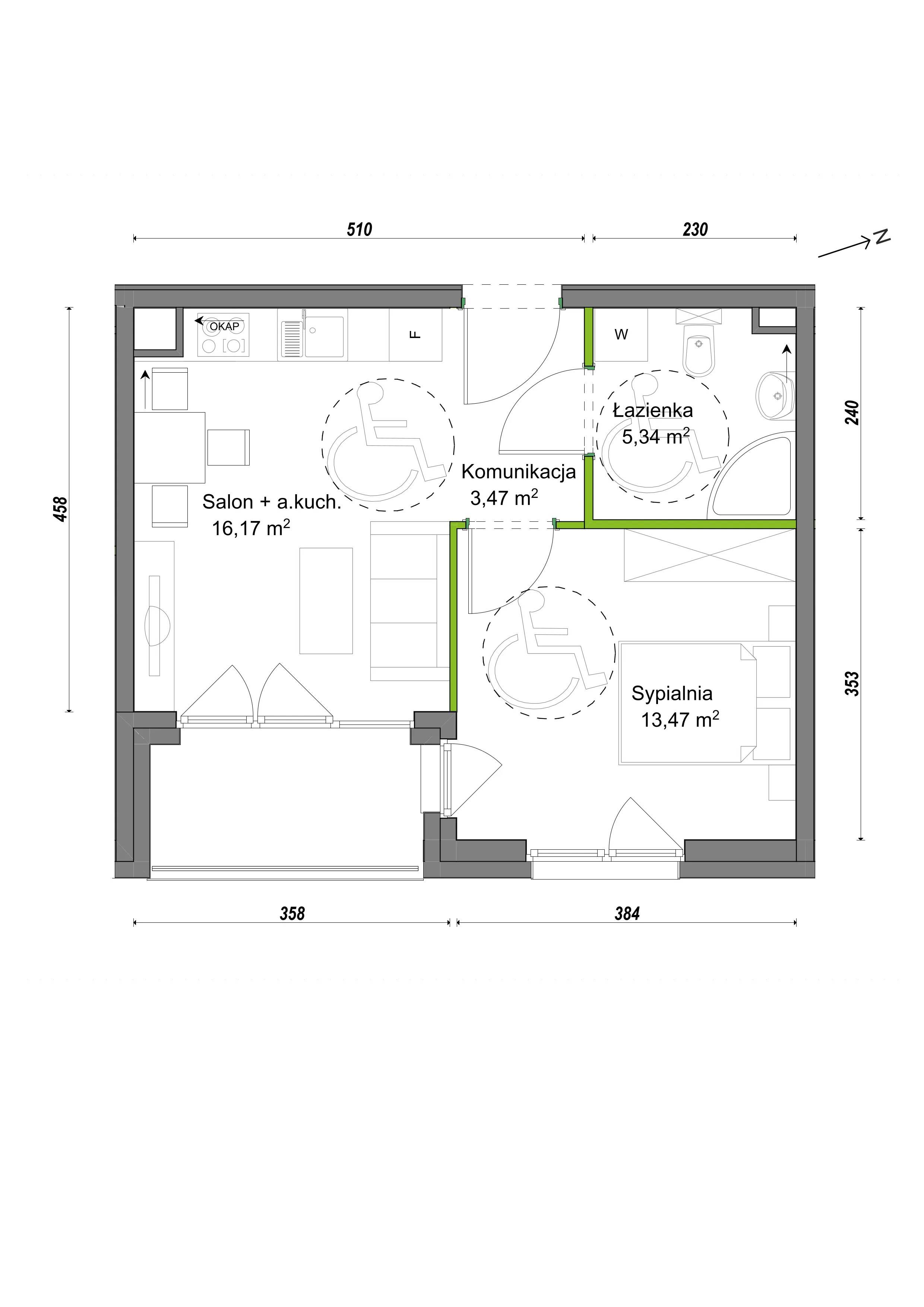 Orawska Vita – inwestycja Develia - lokal E2/F/04, budynek Etap III