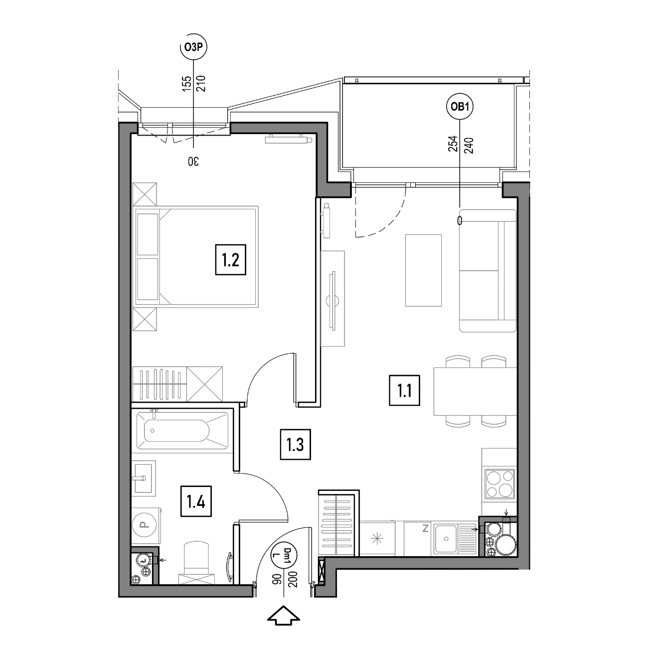 GreenLine – inwestycja Domesta - lokal A.5.1, budynek 1