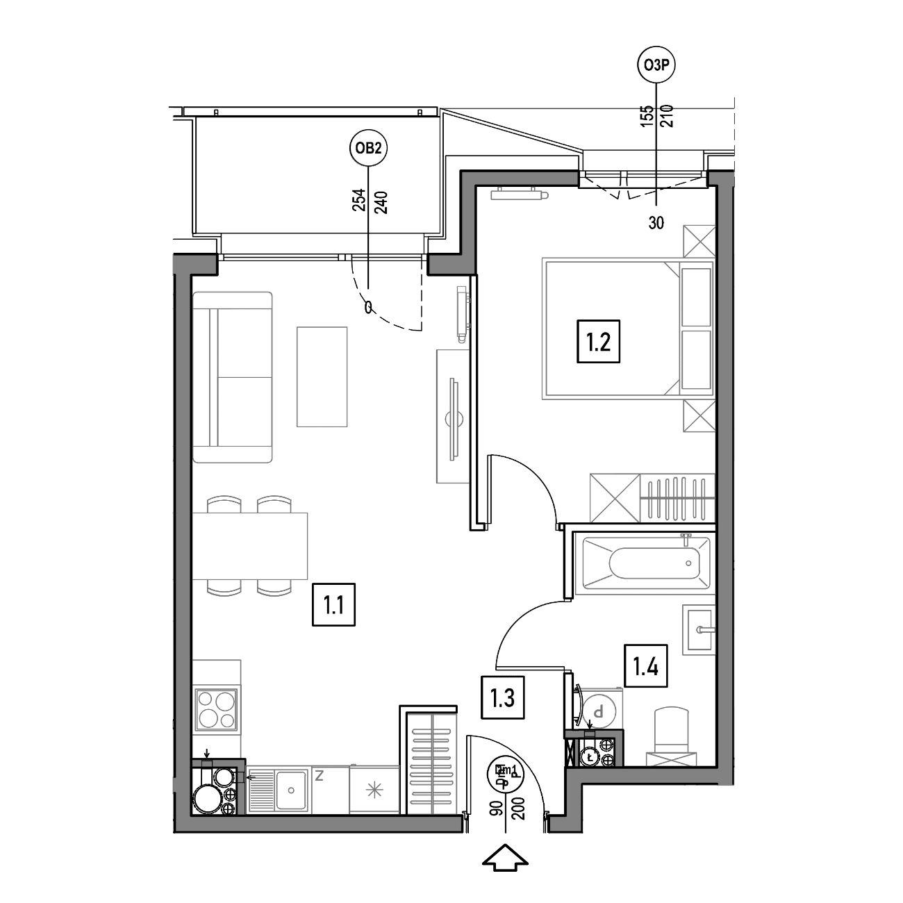 GreenLine – inwestycja Domesta - lokal A.5.2, budynek 1
