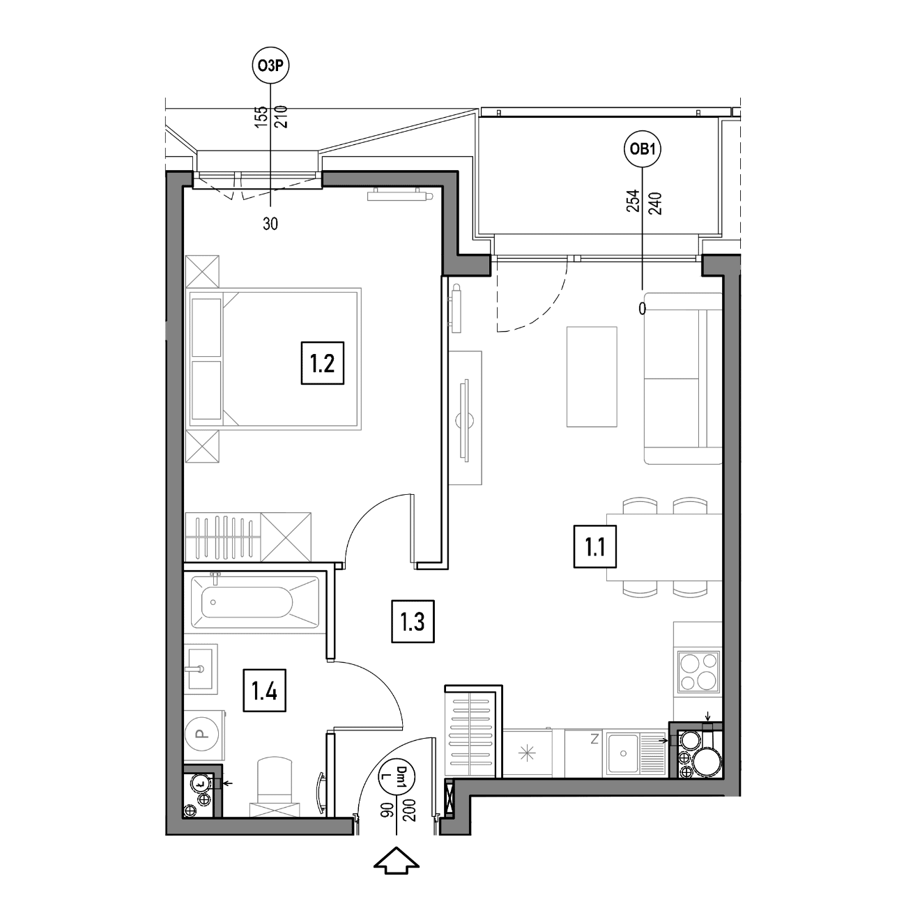 GreenLine – inwestycja Domesta - lokal A.8.1, budynek 1