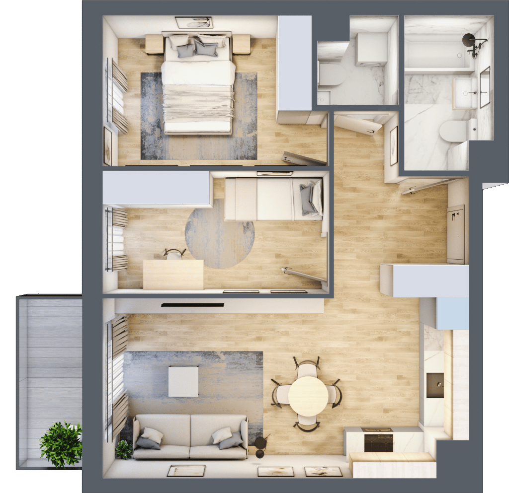 Apartamenty Nova Dworcowa - lokal 97