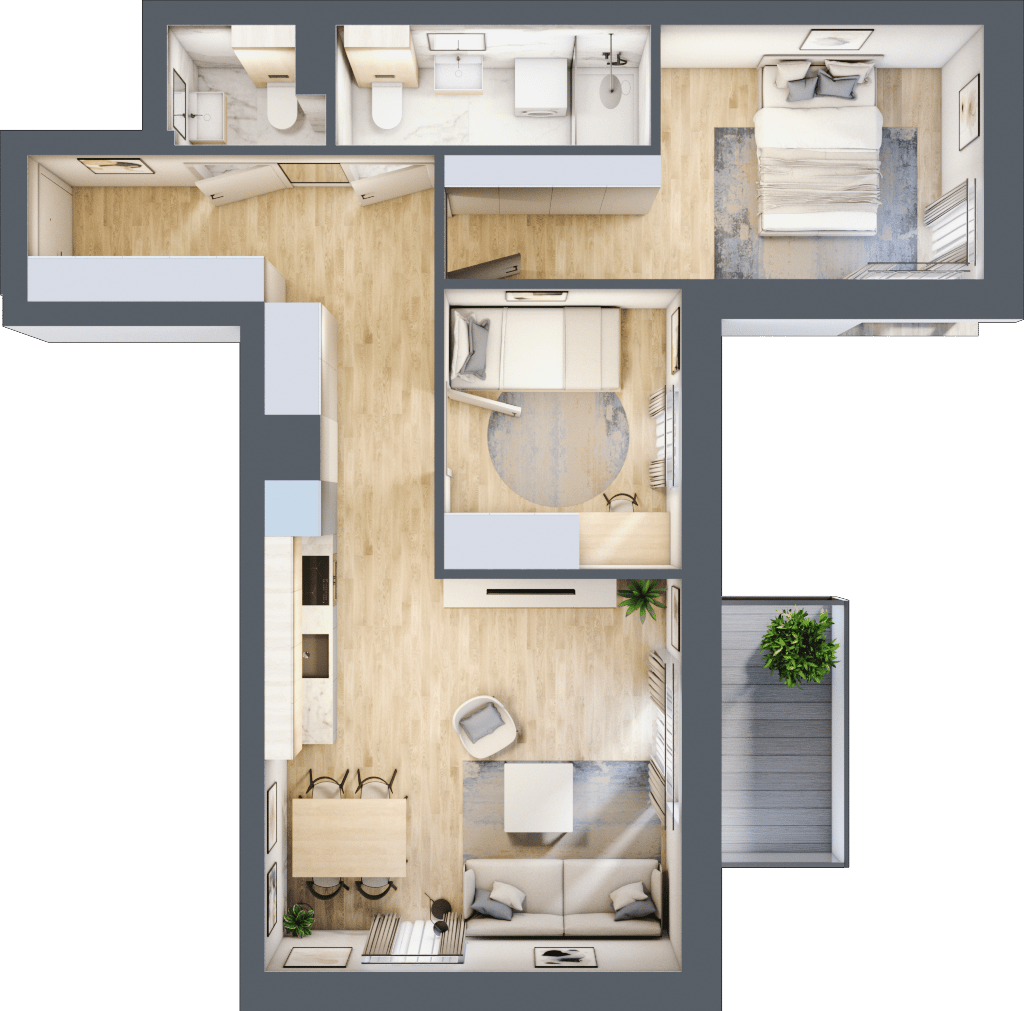 Apartamenty Nove Diamentowe - lokal 144