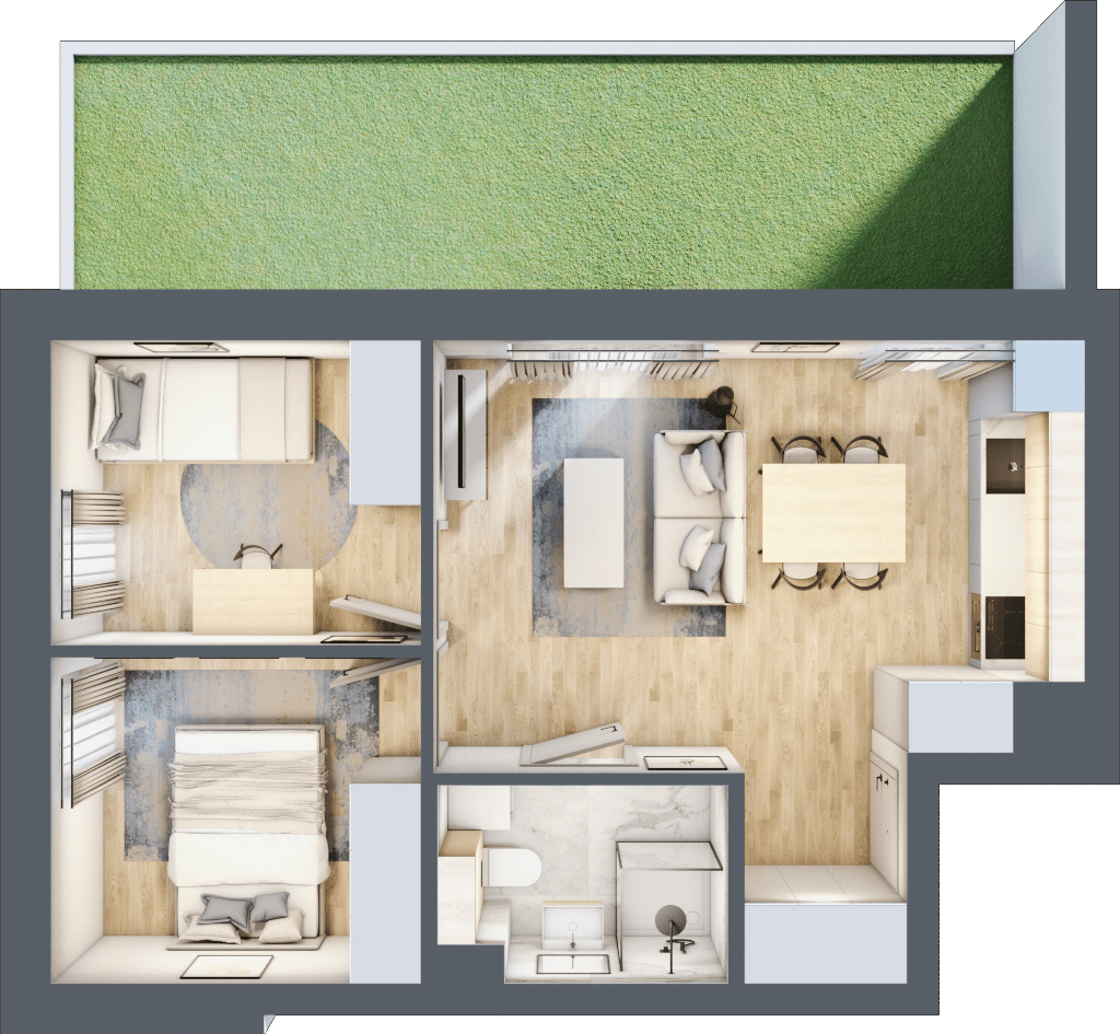 Apartamenty Nove Diamentowe - lokal 153
