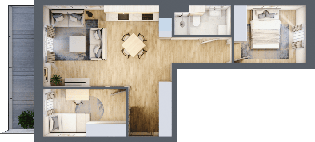 Apartamenty Nove Diamentowe - lokal 65