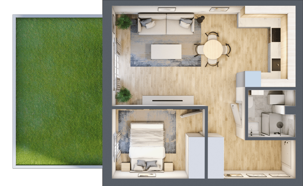 Skandinavia – inwestycja JHM Development - lokal B.0.3, budynek B
