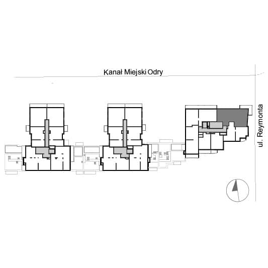 Przystań Reymonta – inwestycja Archicom - lokal WR1 1/6/1/5a, budynek WR1