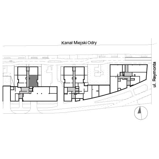 Przystań Reymonta – inwestycja Archicom - lokal WR1 3/0/4/1a, budynek WR1