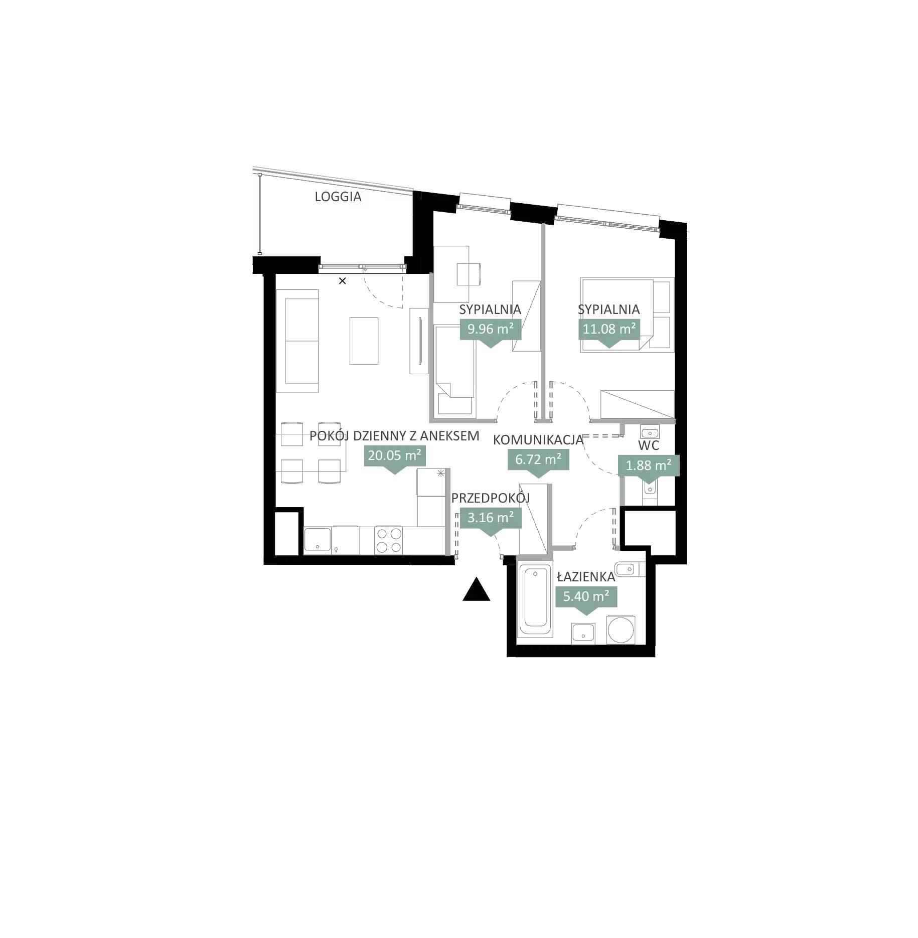 Swobodna Living – inwestycja Archicom - lokal A1 104, budynek A